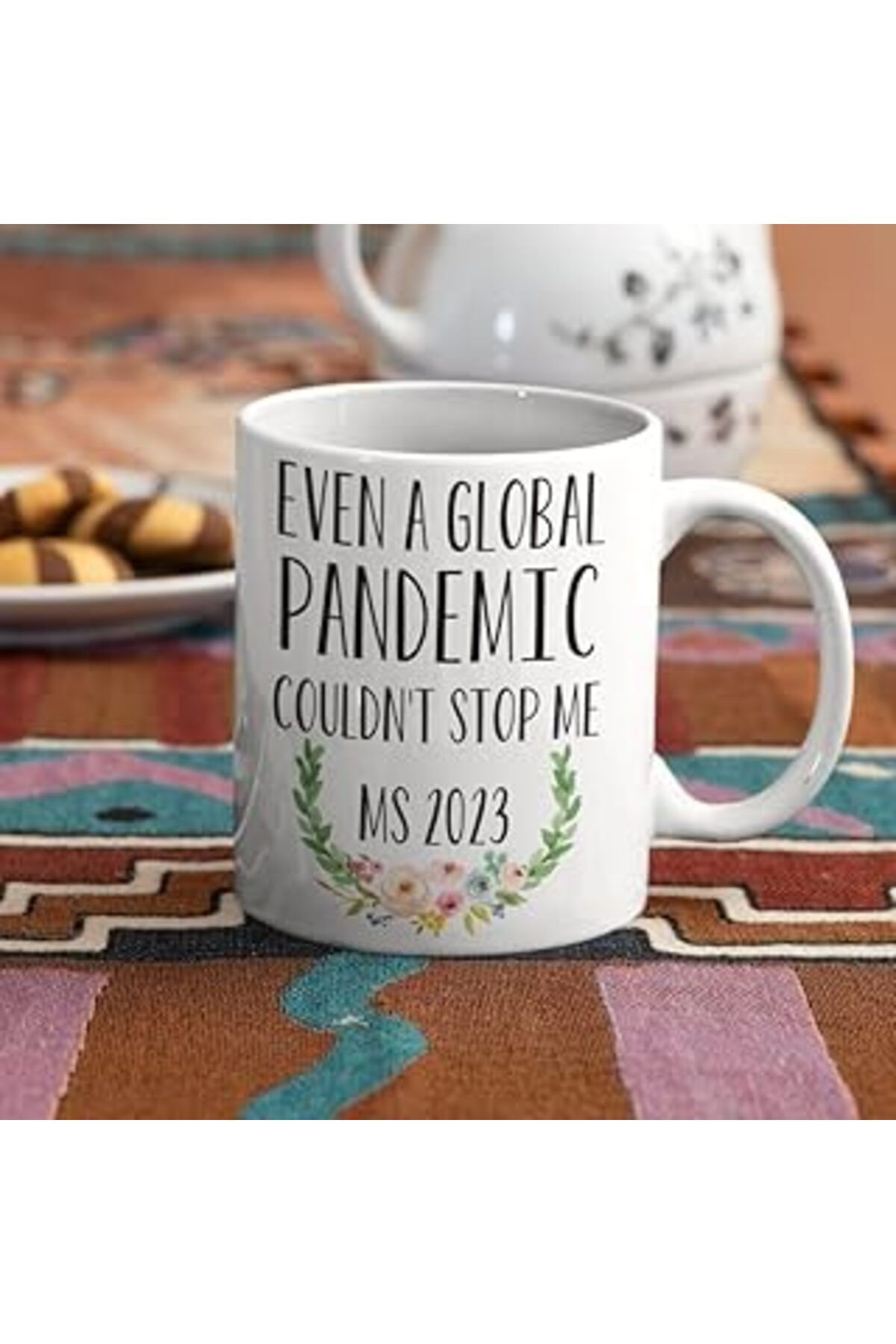 NETWORK ART Print Dore Eğitim Doktoru Mezuniyet Kahvesi Kupa 2023 Lisansüstü D.Ed. Pan İngilizce Kupası