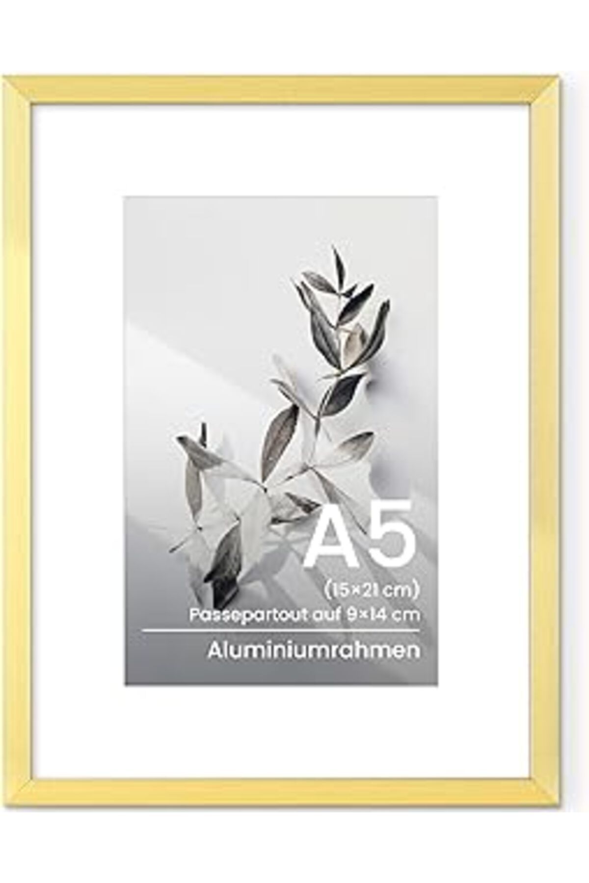 NETWORK ART Feihorrm Resim Çerçevesi, 15 X 21 Cm Metal Fotoğraf Çerçevesi, Paspartusuz 15 X 21 Cm Fotoğraflar V