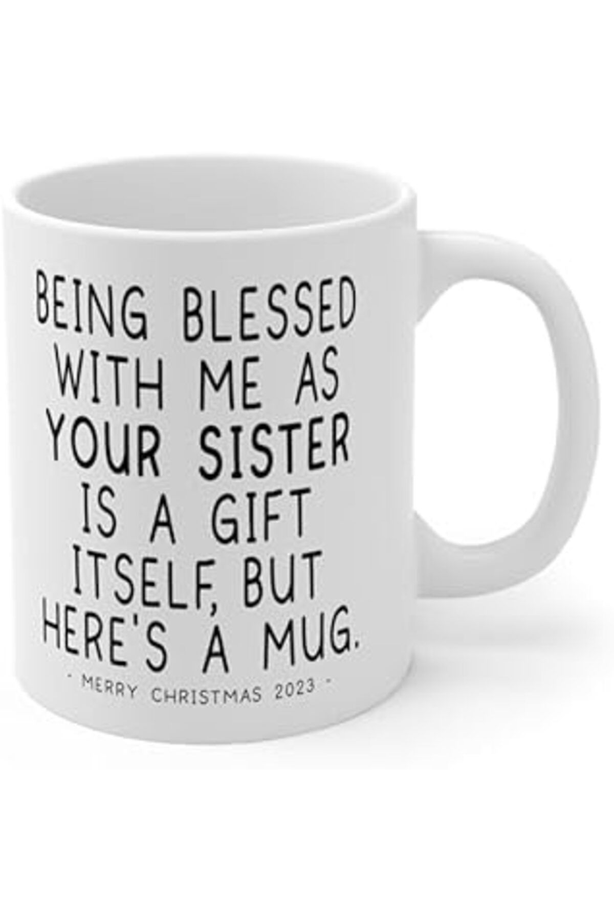 NETWORK ART Print Dore Blessed Sister Komik Hediye Kupa, Kahve Kupa, Hediye Kupalar, Noel Kupa - İngilizce Kahv