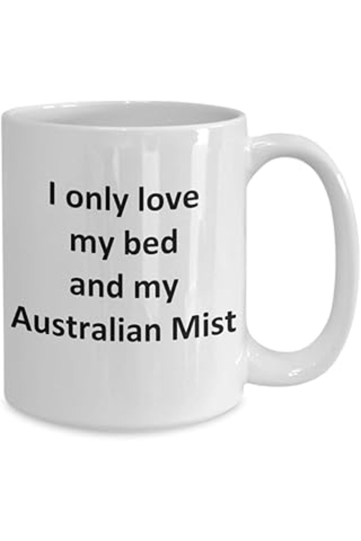 Mu Art Ahşap Print Dore Esprili Avustralya Mist Kupa - Kupa Bardak Ve Avustralya Mist Kahve Fincanı Ingilizce Ku