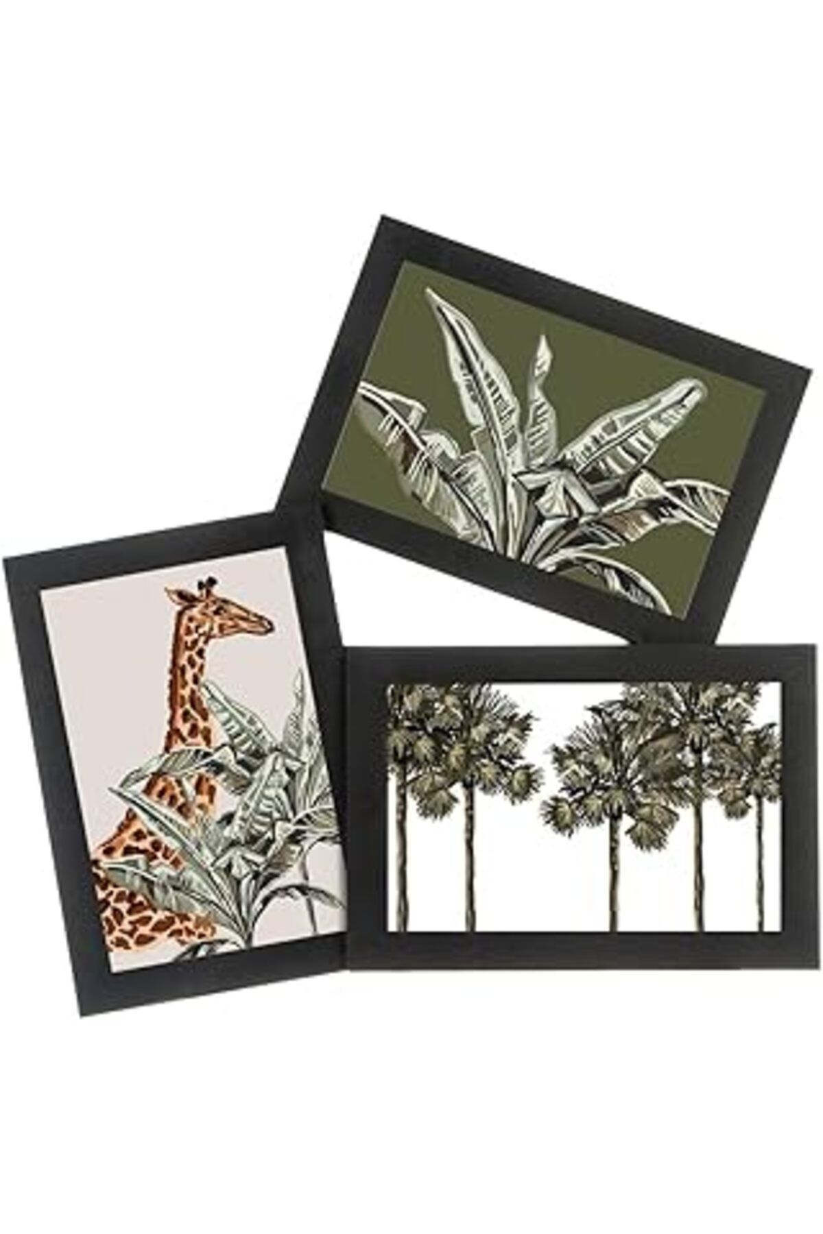 Mu Art Ahşap Atmosphera Createur D'Interieur Black Jumble - 3 Adet Fotoğraf