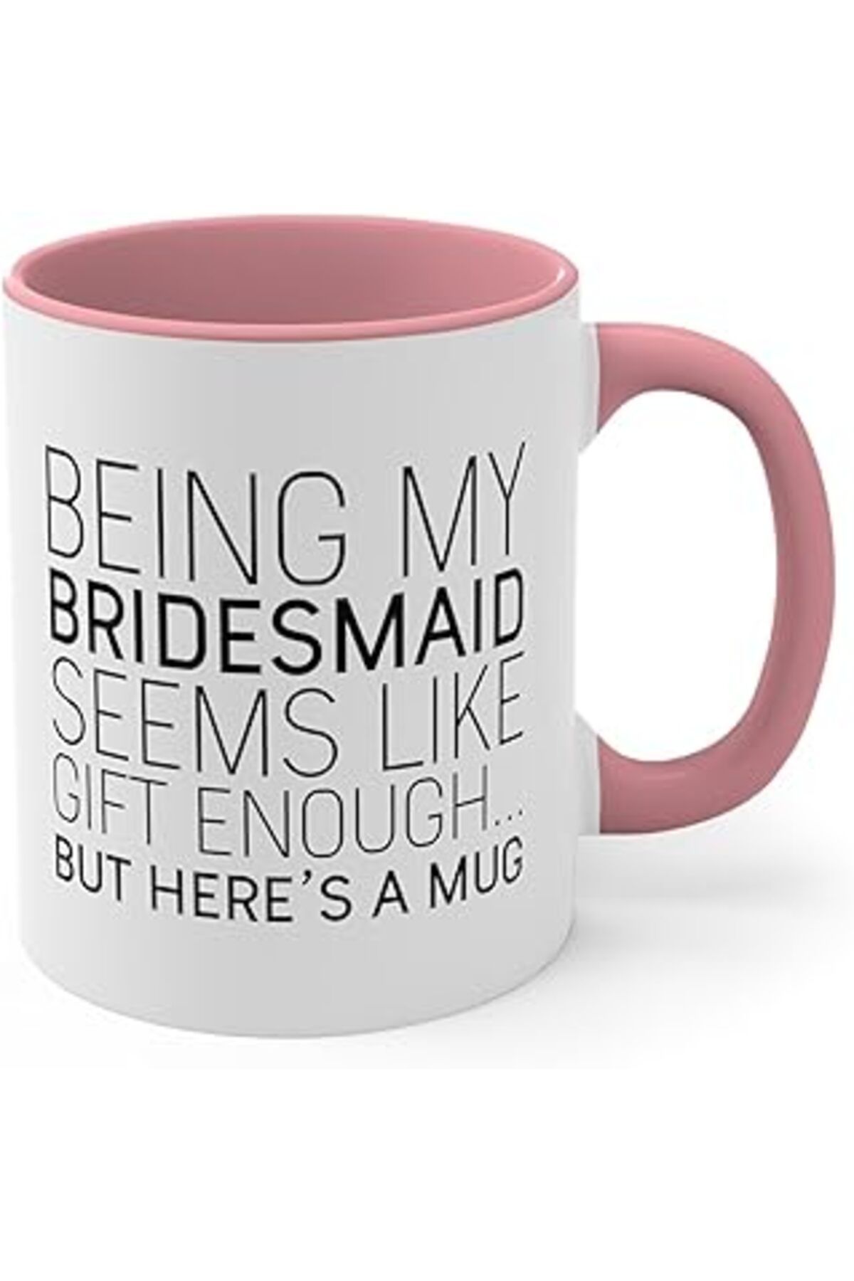 ASİTAN Print Dore Bridesmaid Gifts Wedding Day, Bridesmaid Mug, Best Bridesmaid Present, Funny Bridesmaid