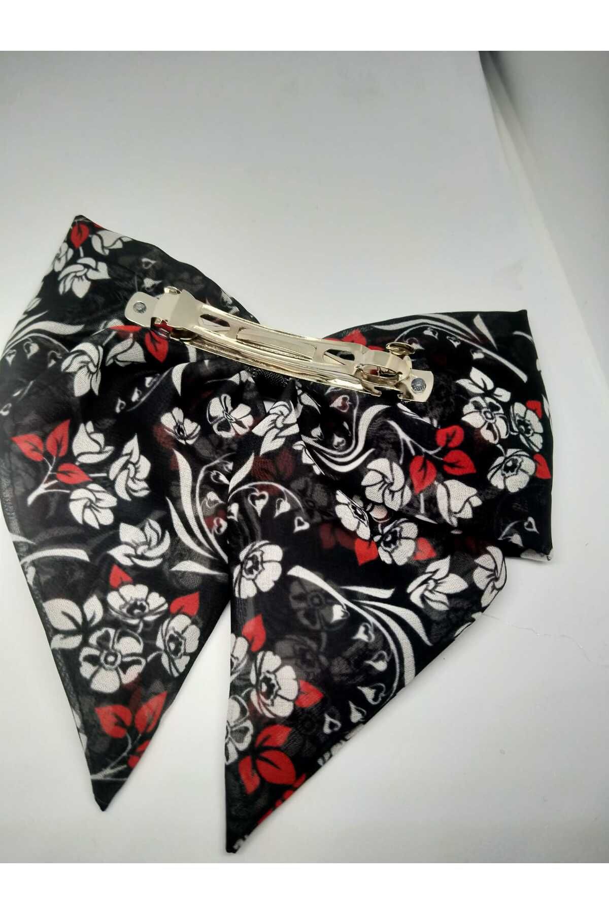 MODA rengarenk desenli fiyonk tokalar