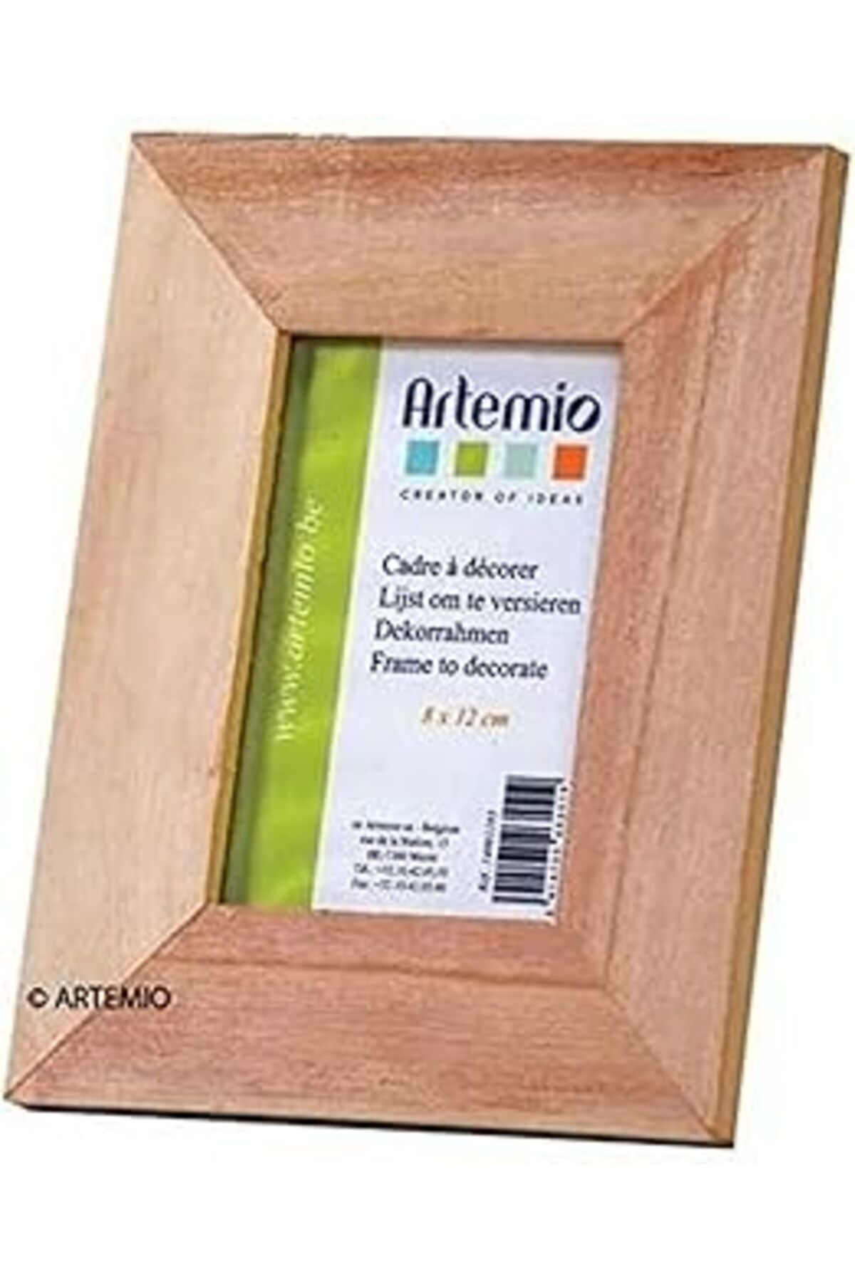 Mu Art Ahşap Artemio Resim Çerçevesi, Ahşap, Bej, 20 X 1 X 16 Cm