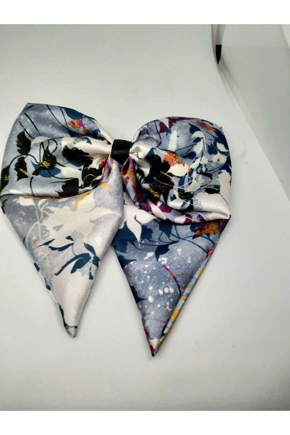 MODA rengarenk desenli fiyonk tokalar