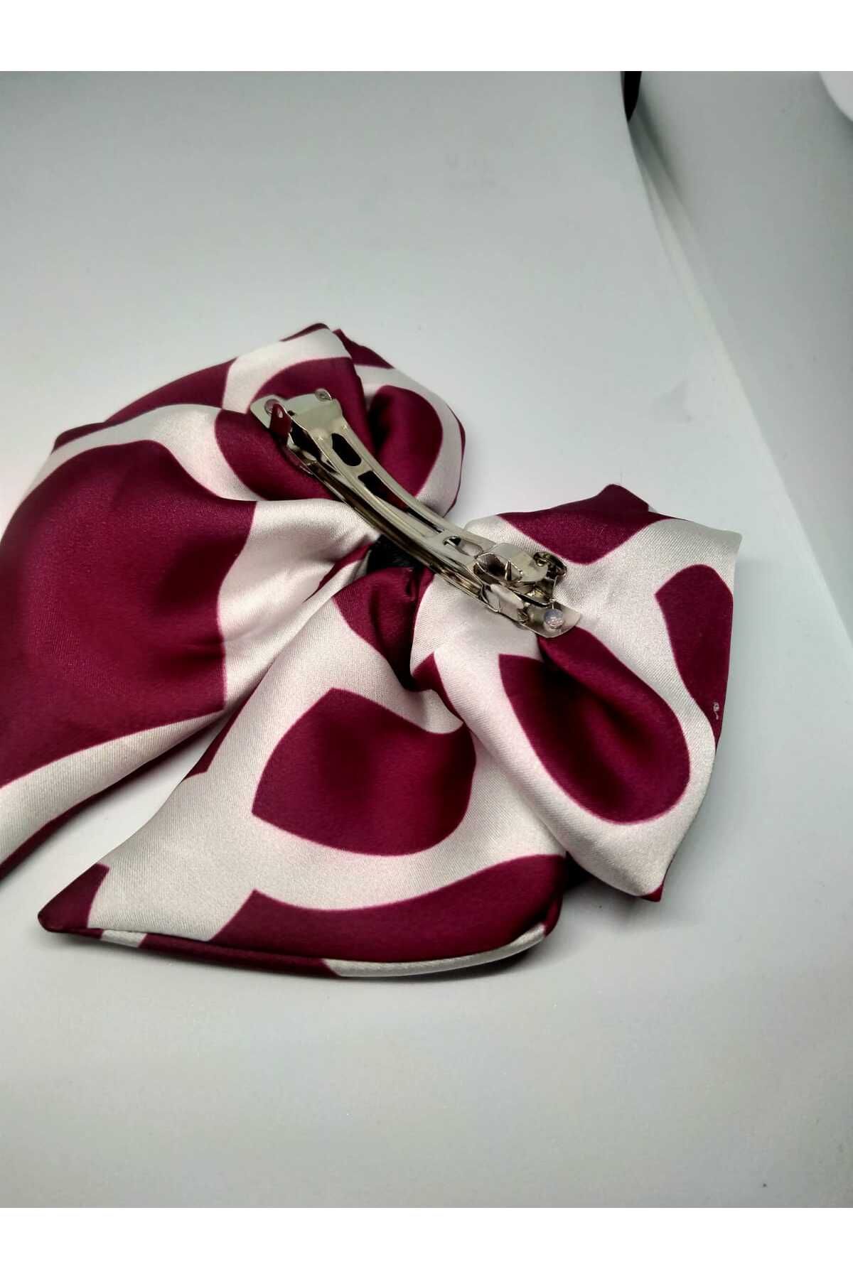 MODA rengarenk desenli fiyonk tokalar