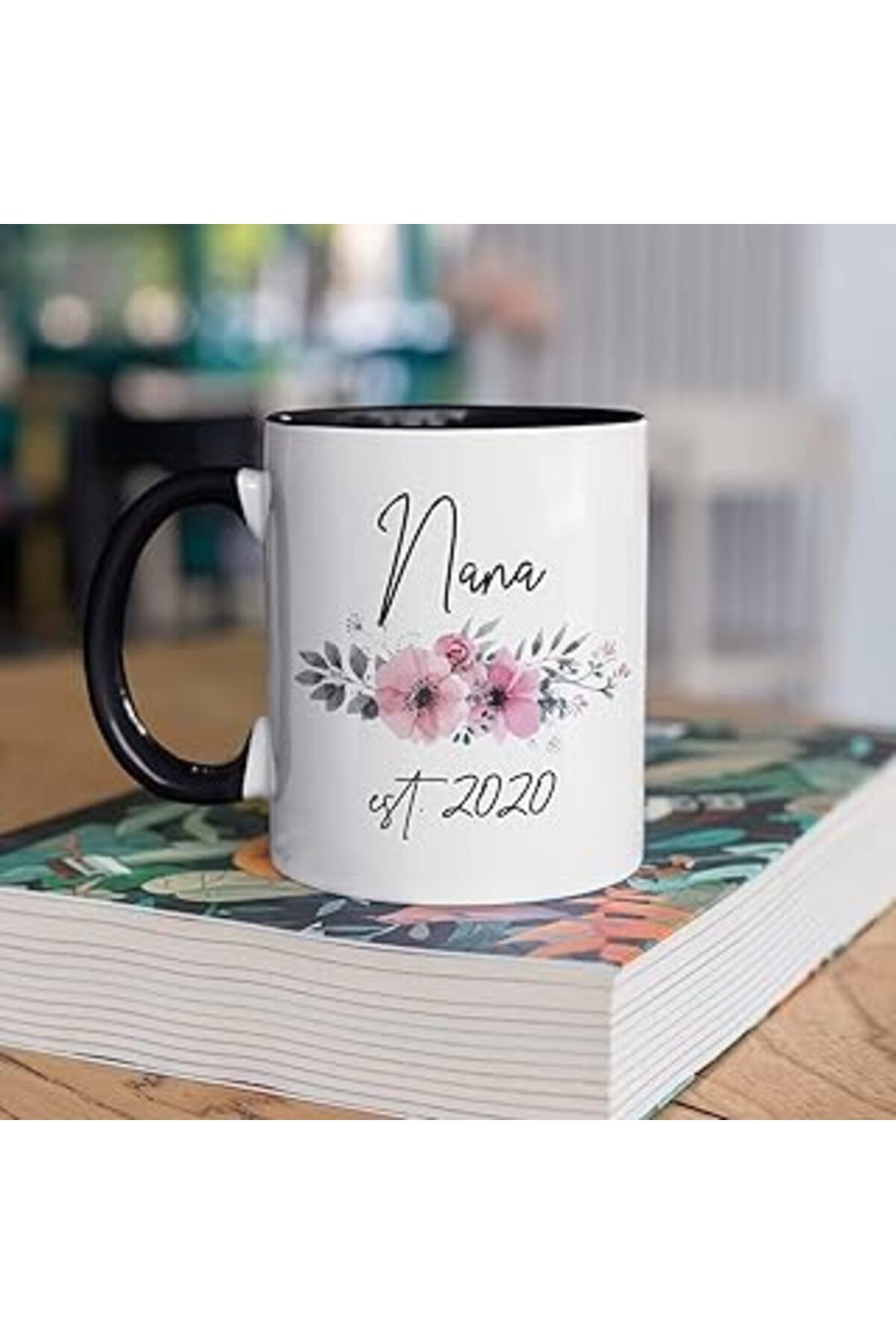 NETWORK ART Print Dore Yeni Büyük Anne Kahve Bardağı, Yeni Büyük Anne Kupası, Büyük Anne Hediyesi, İngilizce Ba