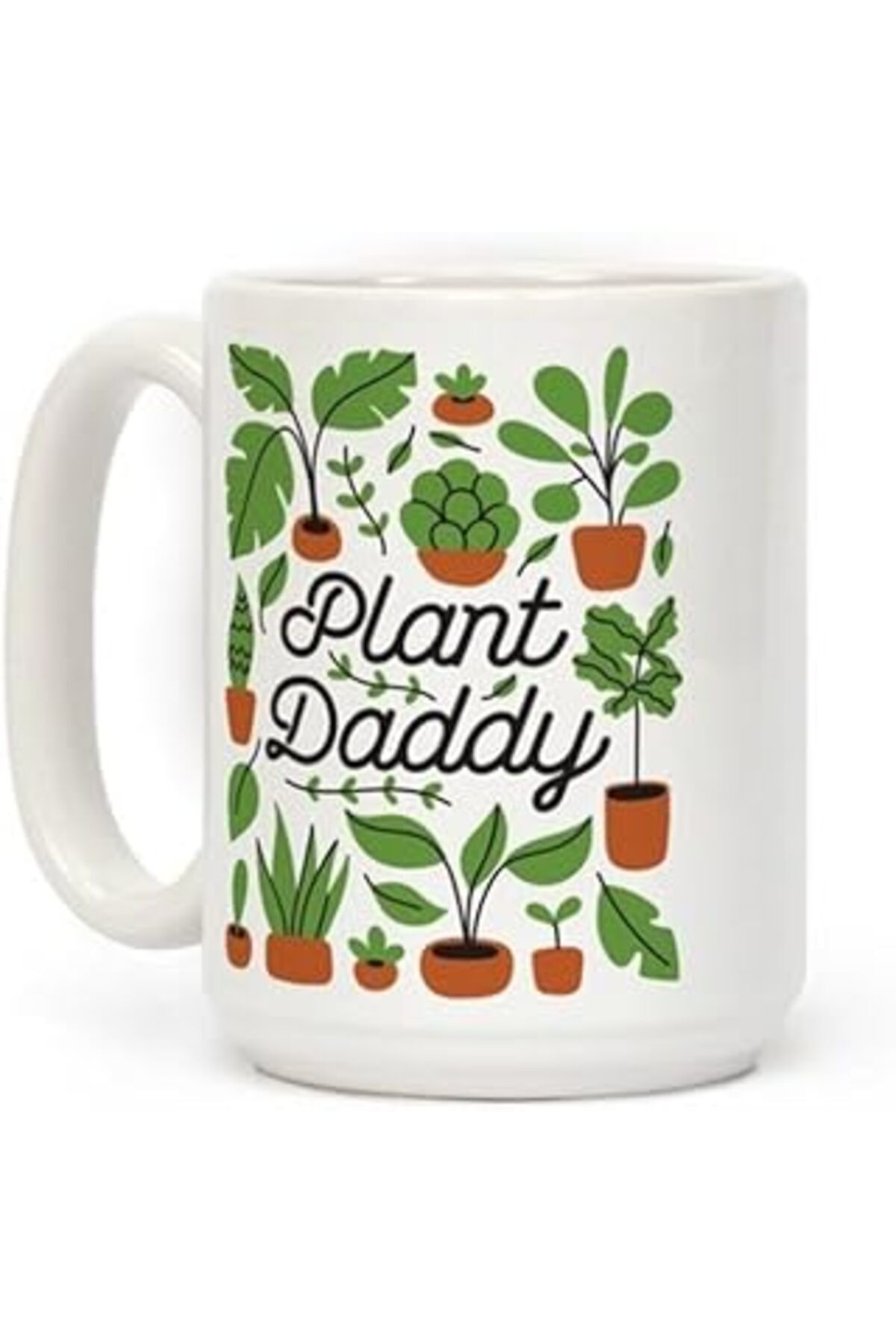 ASİTAN Print Dore Plant Daddy Mug İngilizce Kupa