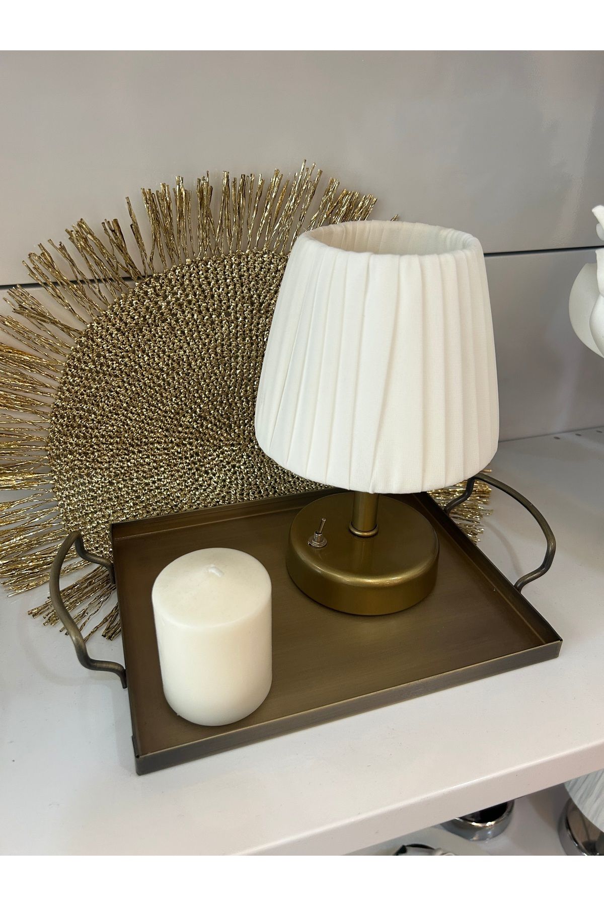 vanilya accessory Galvaniz tepsi-lamba seti