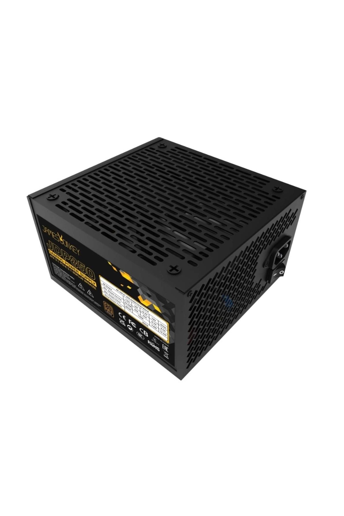 Power Boost James Donkey JDP850 APFC 12cm 80+ Bronze 850W PSU Güç Kaynağı