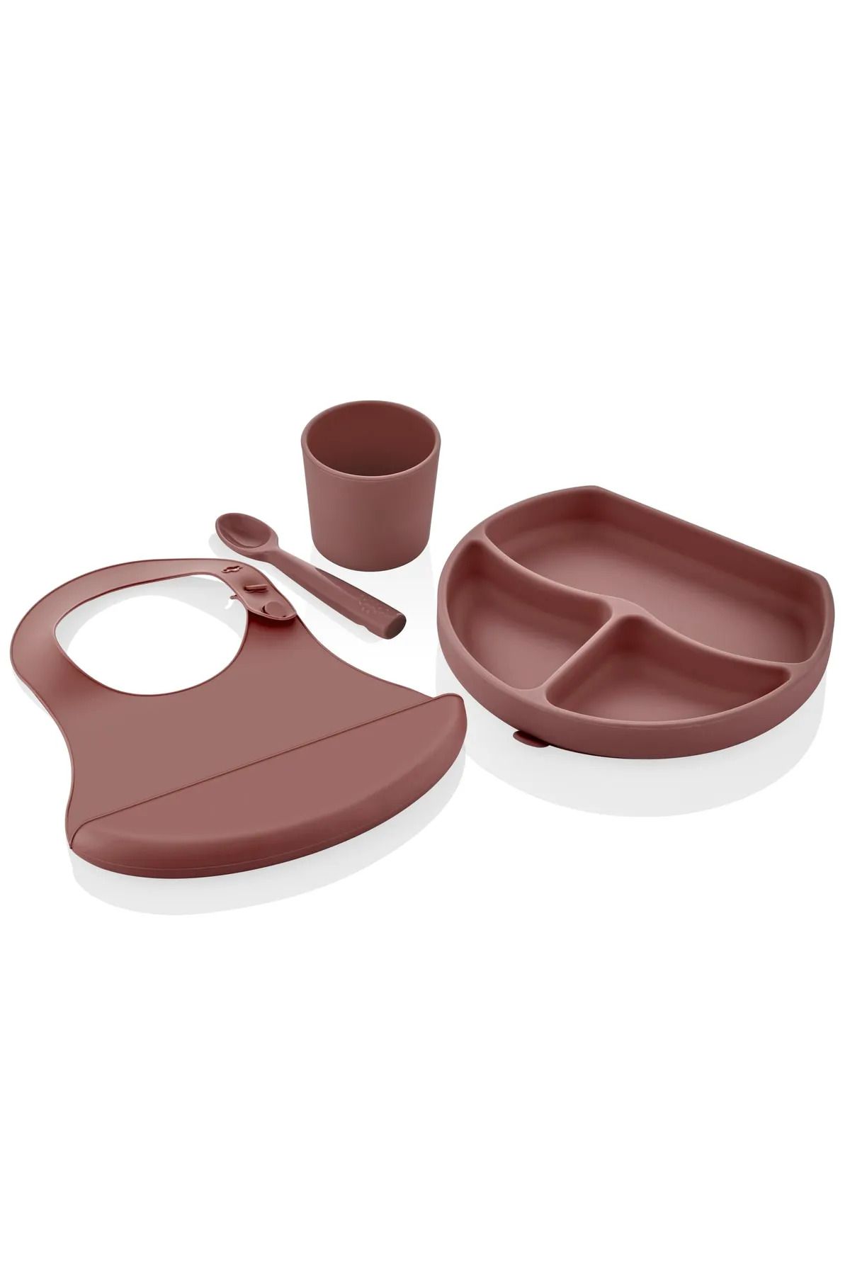 MBB ETİCARET Silikon Beslenme Seti 728 Mocha