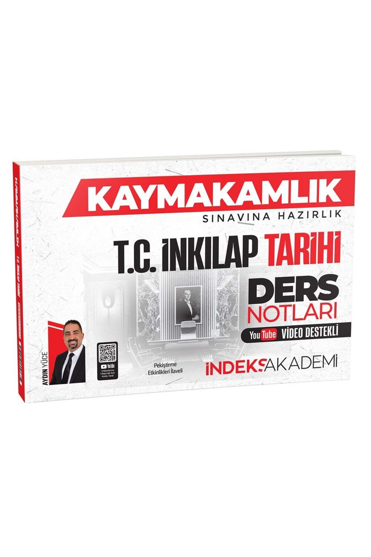 Makro Kitabevi Yayınları İndeks 2025 Baskı Kaymakamlık TC İnkılap Tarihi Video Ders Notları