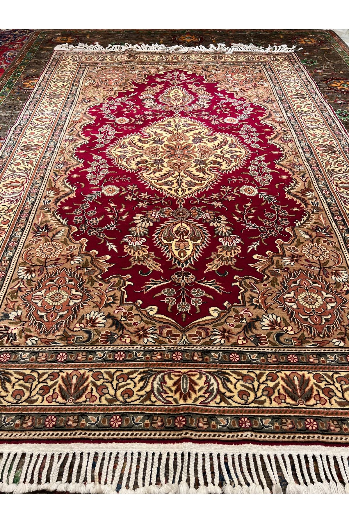 RD RAMAZAN DAĞ EL HALI SANATI El Dokuma Kayseri Hacılar Dokuması Birinci Sınıf Kalite Ebat 220x140