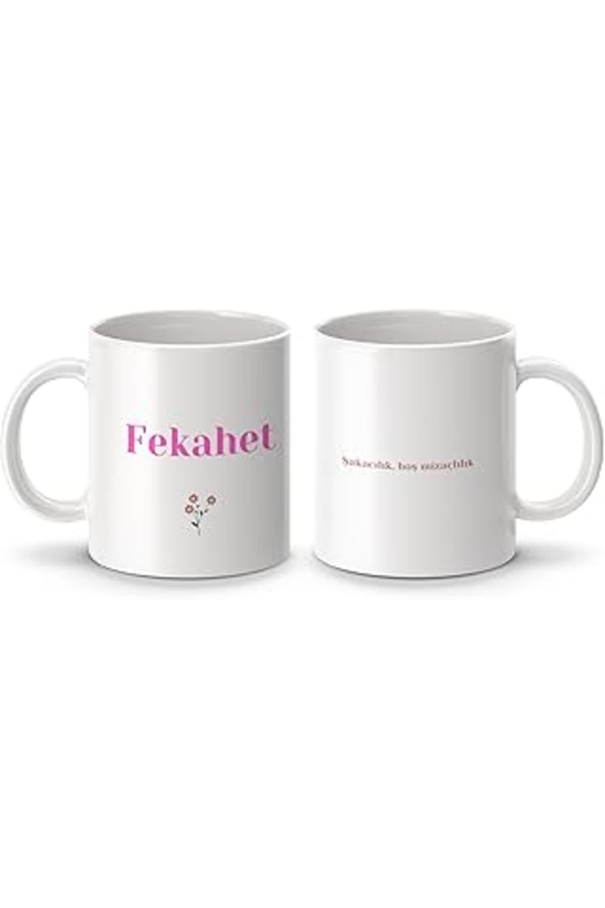 ASİTAN Fekahet İsimli Kupa Bardak, İsimli Bardak, Hediye Kupa Bardak, Kahve Kupa Bardak