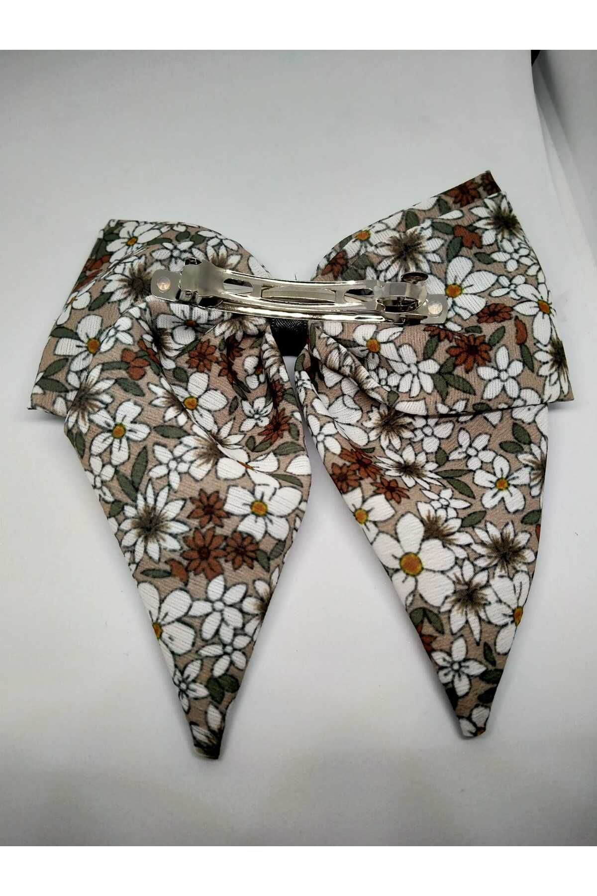 MODA rengarenk desenli fiyonk tokalar
