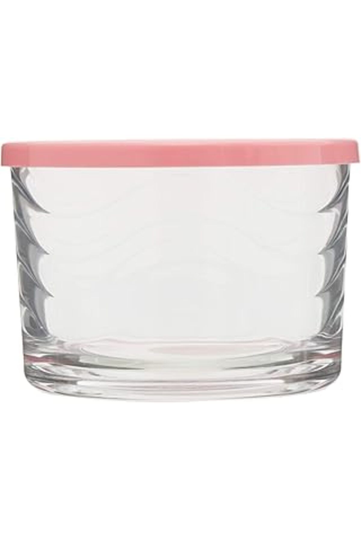 Mu Art Ahşap Pasabahce Glass4You Picnic Saklama Kabı, Pembe