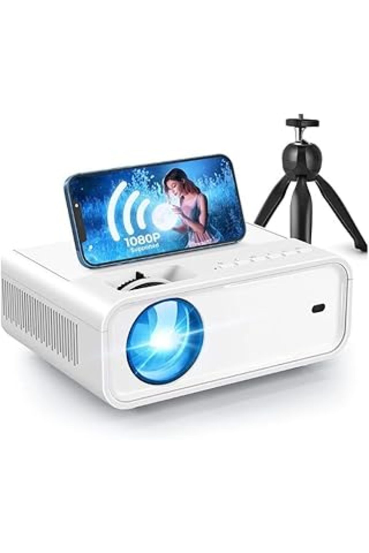 NETWORK ART Vankyoleisure Sunspark 500W 5G Wi-Fi + 5.1 Bluetooth 1080P Destekli Projeksiyon Cihazi - Lcd Led -