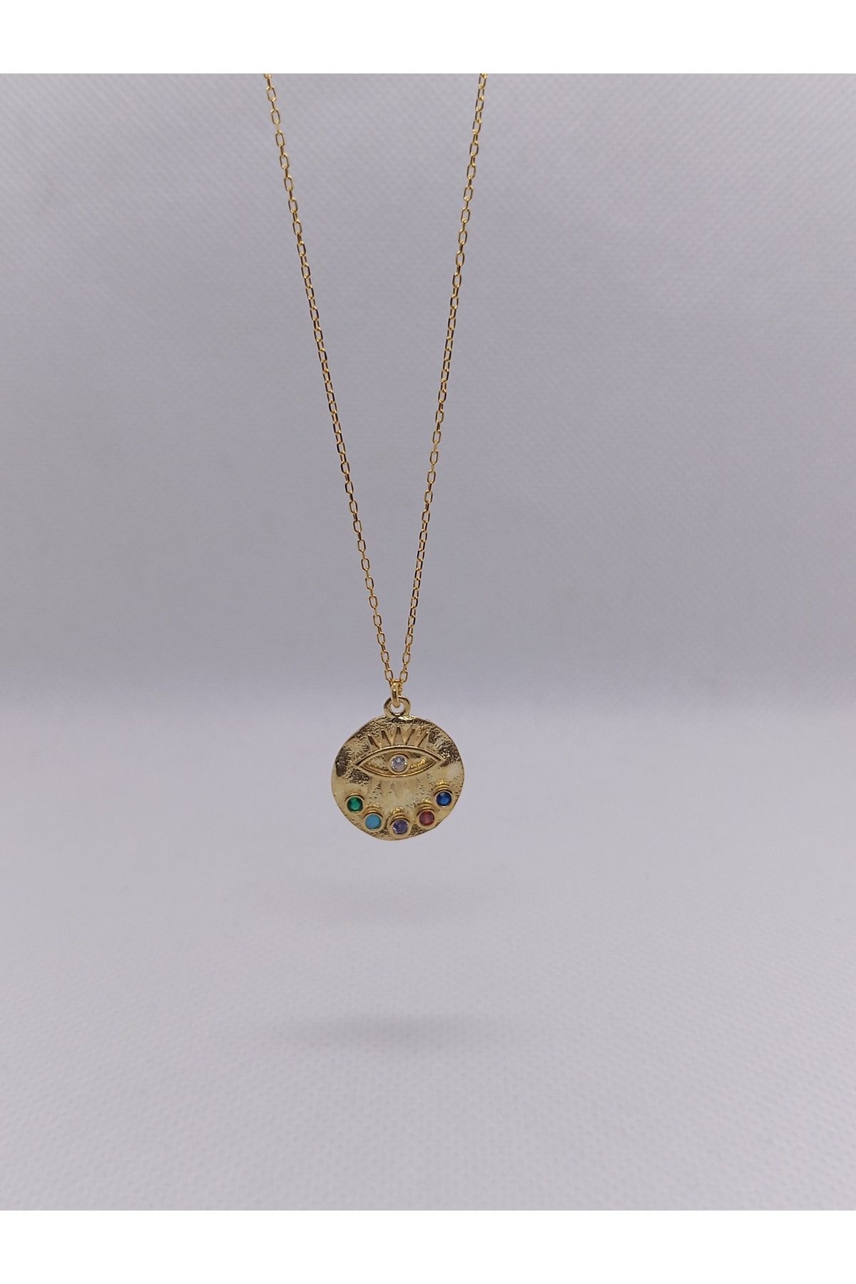 Kjewelry 925 Ayar Gümüş Ruh Gözü Kolye