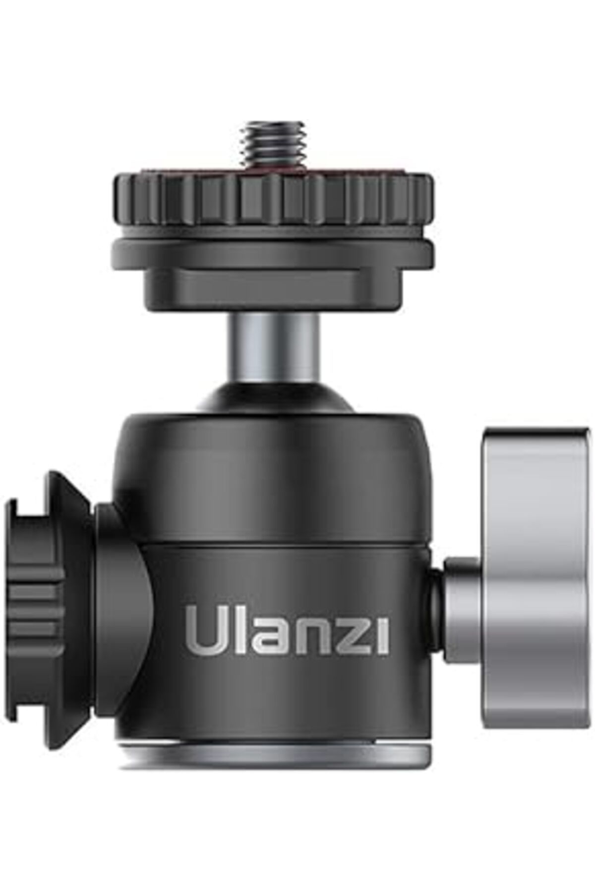NETWORK ART U-60 Vlog Top Kafa Ball Head Tripod Kafa, Siyah