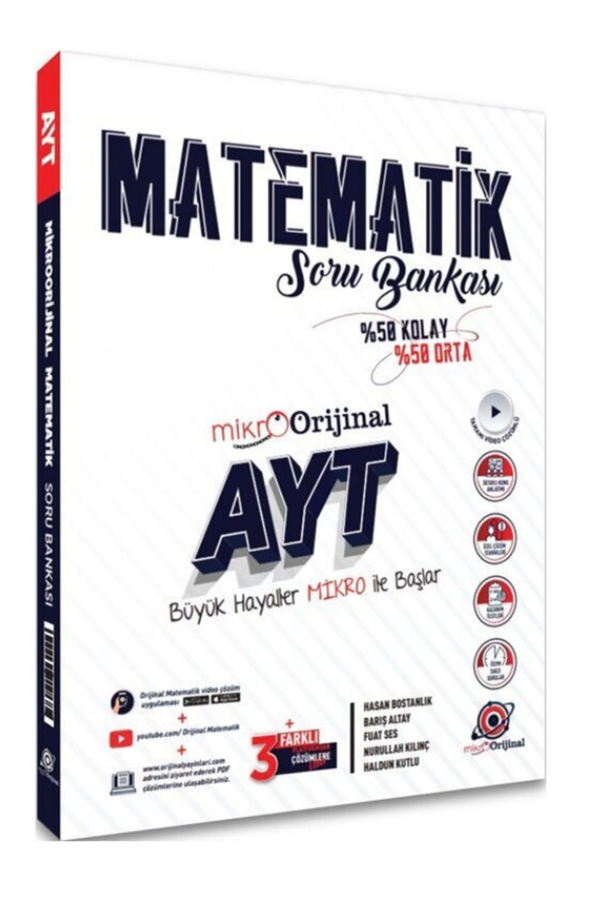 Orijinal Yayınları AYT Orijinal Mikro Matematik Soru Bankası