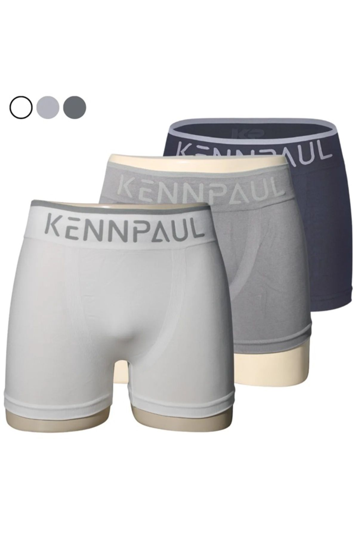 Modus Vivendi 3'lü Dikişsiz Mikro Kumaş Boxer | Serin, Hafif ve Esnek Konfor