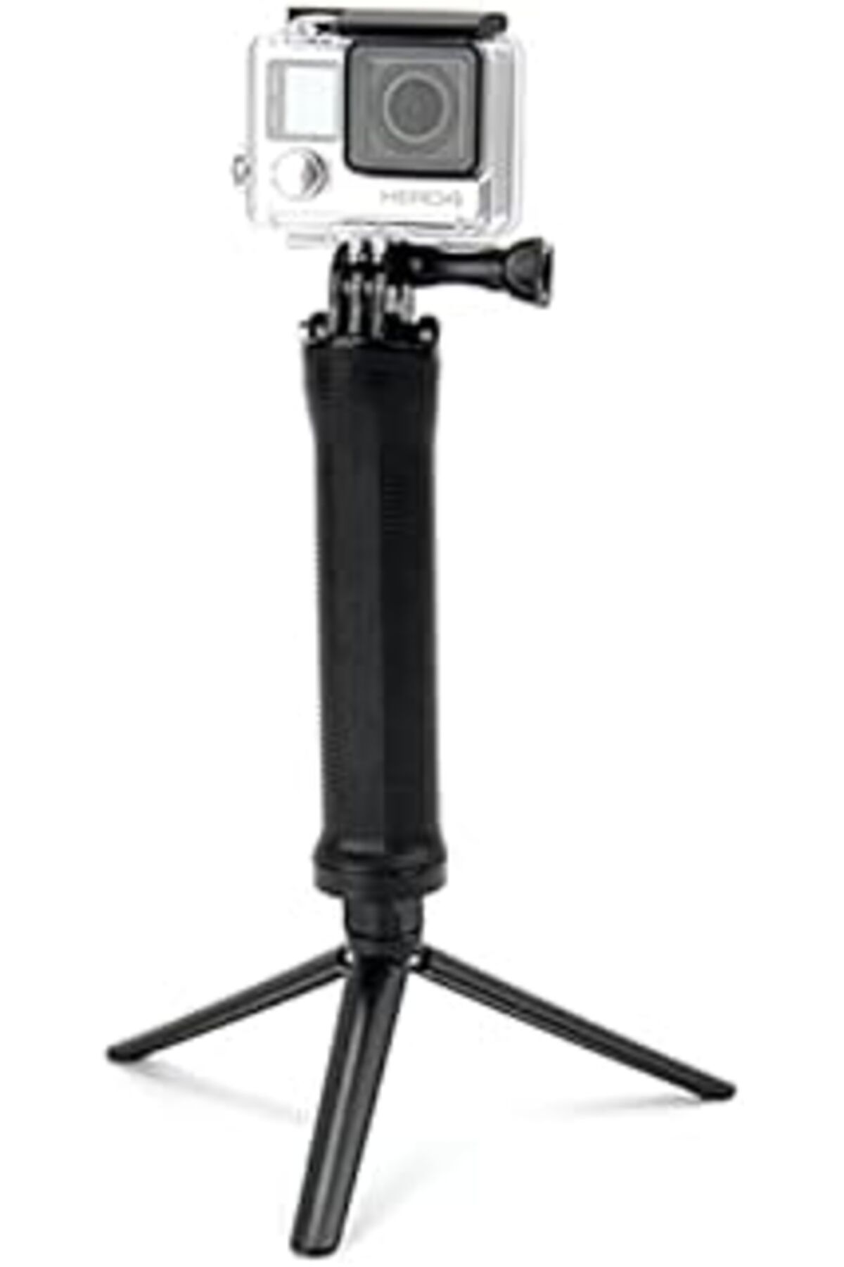 NETWORK ART Aksiyon Kameralar Ve Ile Uyumlu Monopod Çubuğu Stand Mini Tripod 3In1