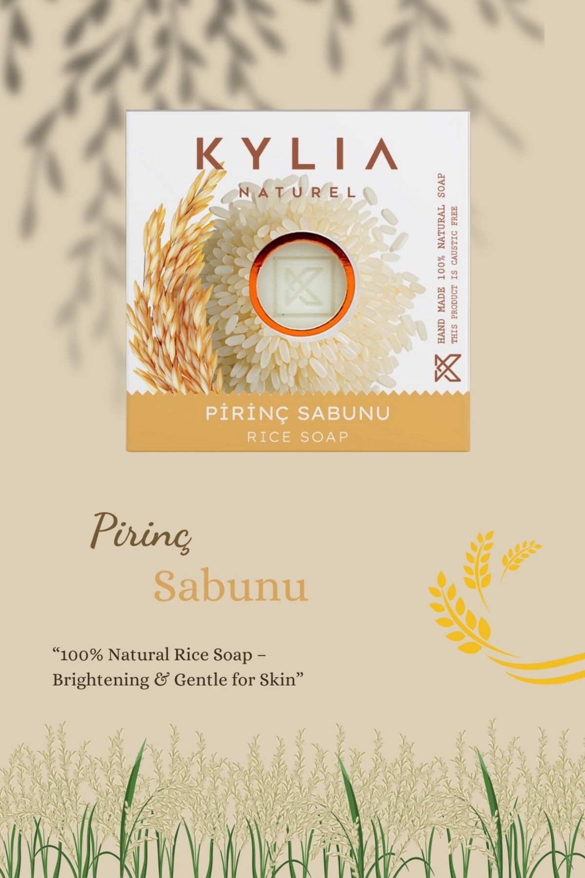 KYLİA Pirinç Sabun 125 Gr.