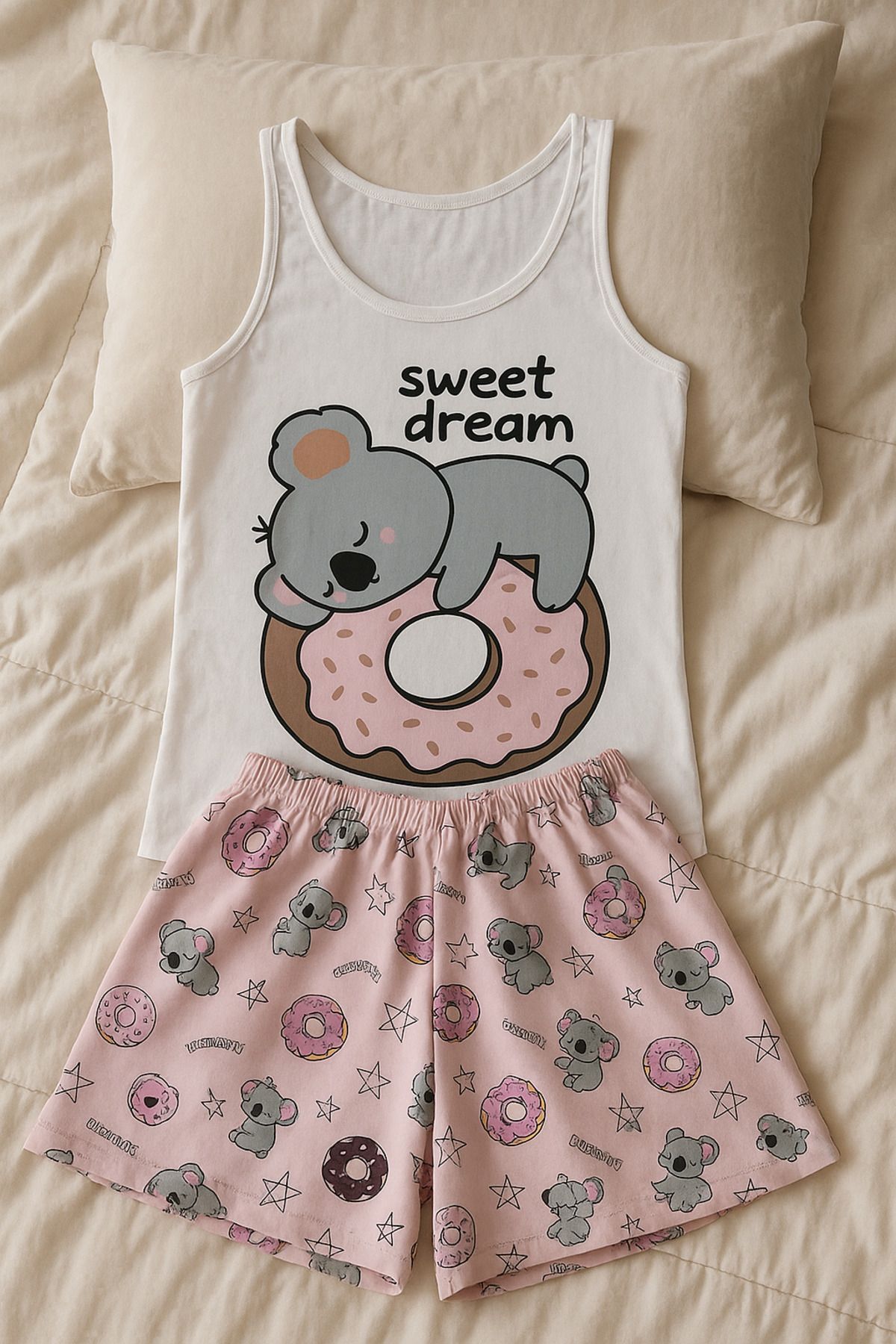 MODA Sweat Dream Koala Pijama Takım