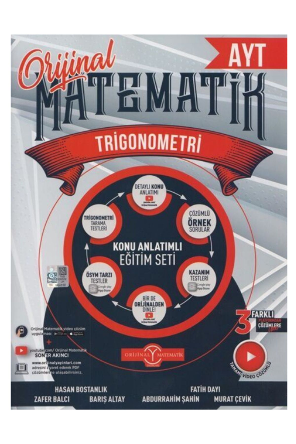 Orijinal Yayınları AYT Orijinal Matematik Trigonometri Konu Fasikülleri