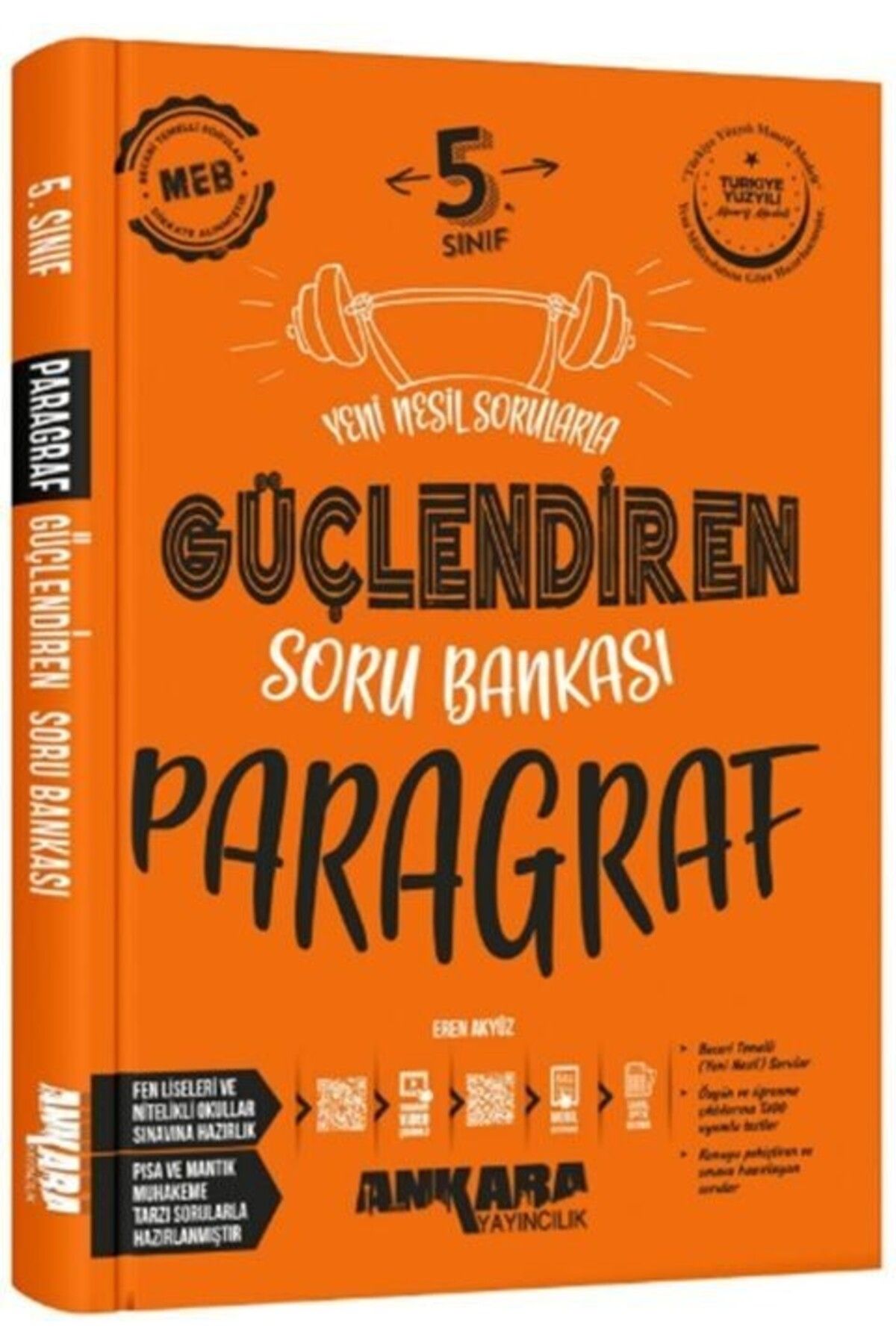 Ankara Kitap Merkezi 5. Sınıf Paragraf Güçlendiren Soru Bankası Ankara Yayıncılık
