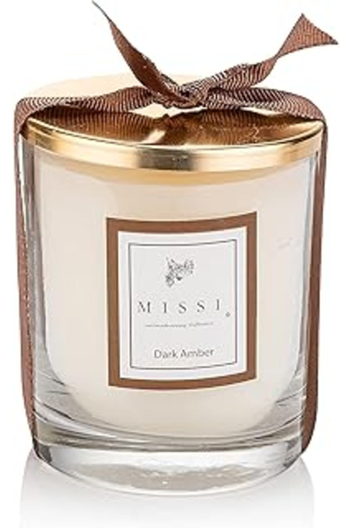 NETWORK ART Kapaklı Dark Amber Kokulu Vegan Mum (140 Gr)