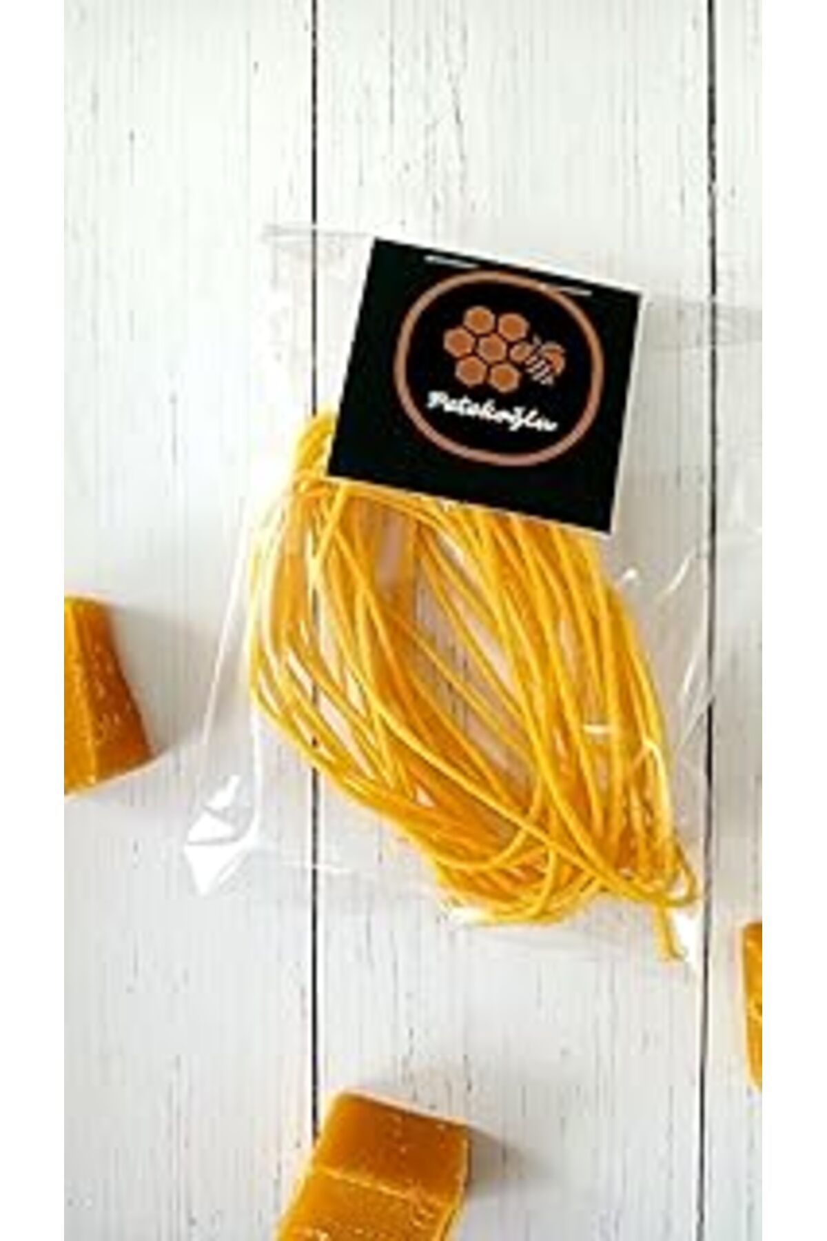 Roses Store Petekoğlu (3 Metre) Çapı 1 Cm Ile 4 Cm Arası Mumlar Için Balmumu Sıvanmış, Balmumu Kaplı Fitil%100
