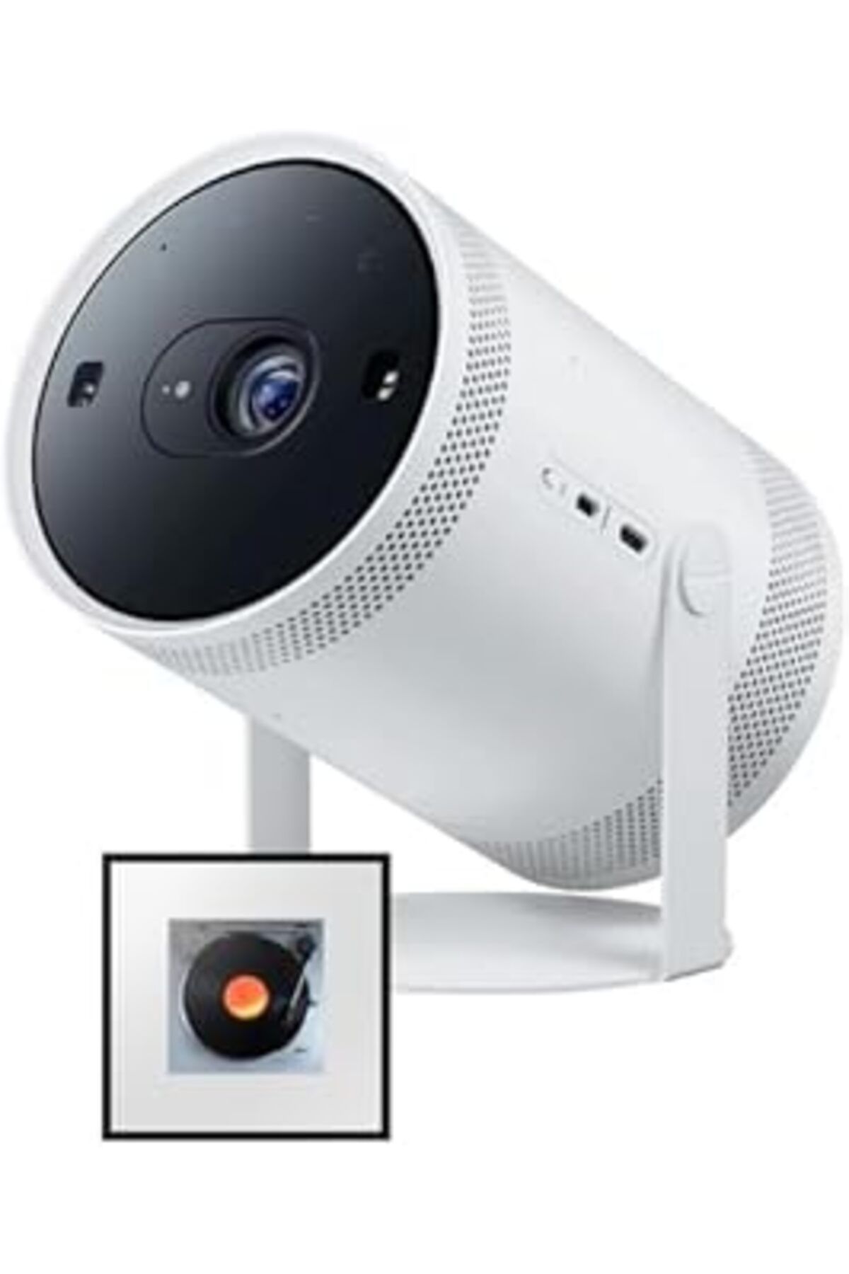NETWORK ART Samsung Freestyle 2. Nesil Projeksiyon Cihazı Samsung Music Frame Wireless Speaker