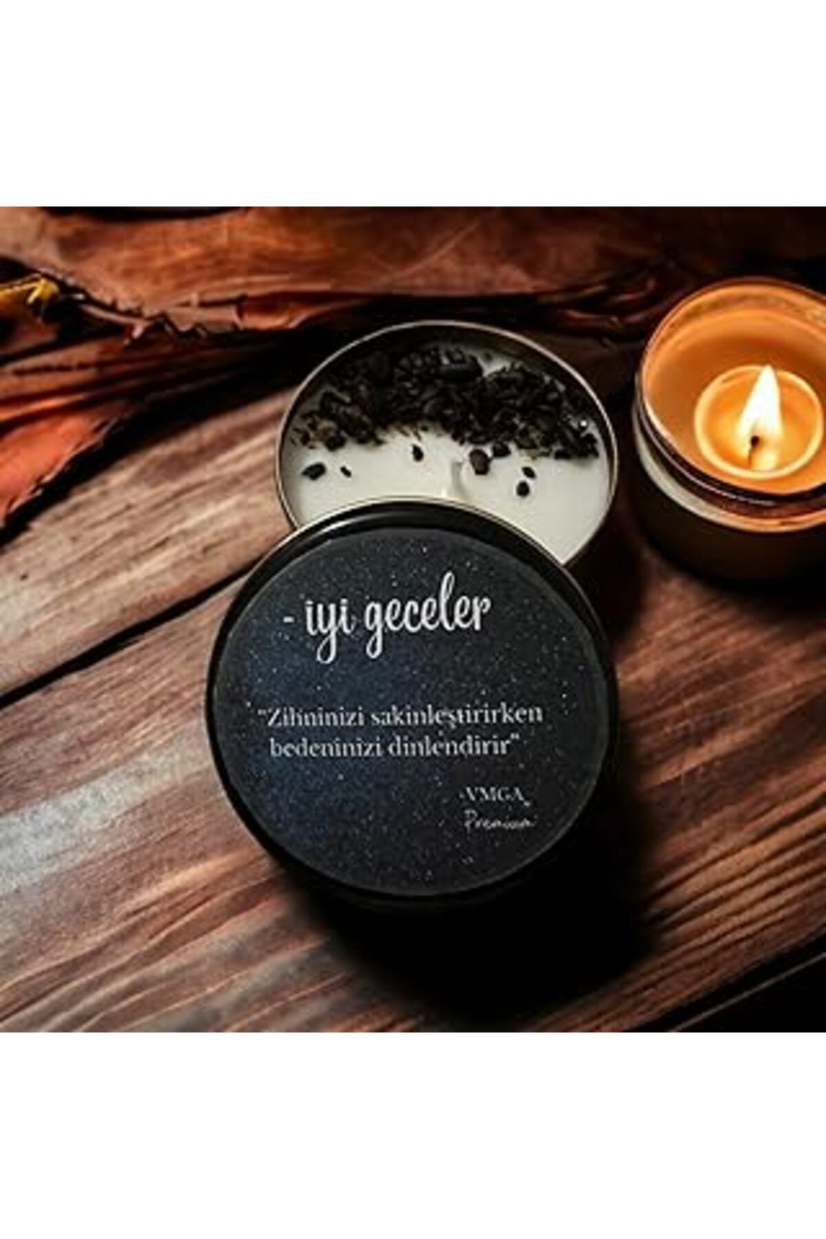 NETWORK ART Vmga Kahve Ve Vanilya Aromalı İyi Geceler Soya Mumu