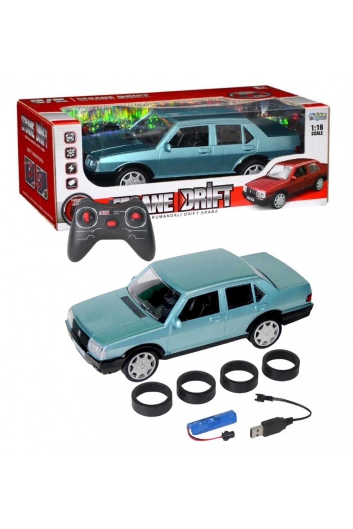 Shoplandu Şarjlı Uzaktan Kumandalı Efsane Drift Modeli Tofaş