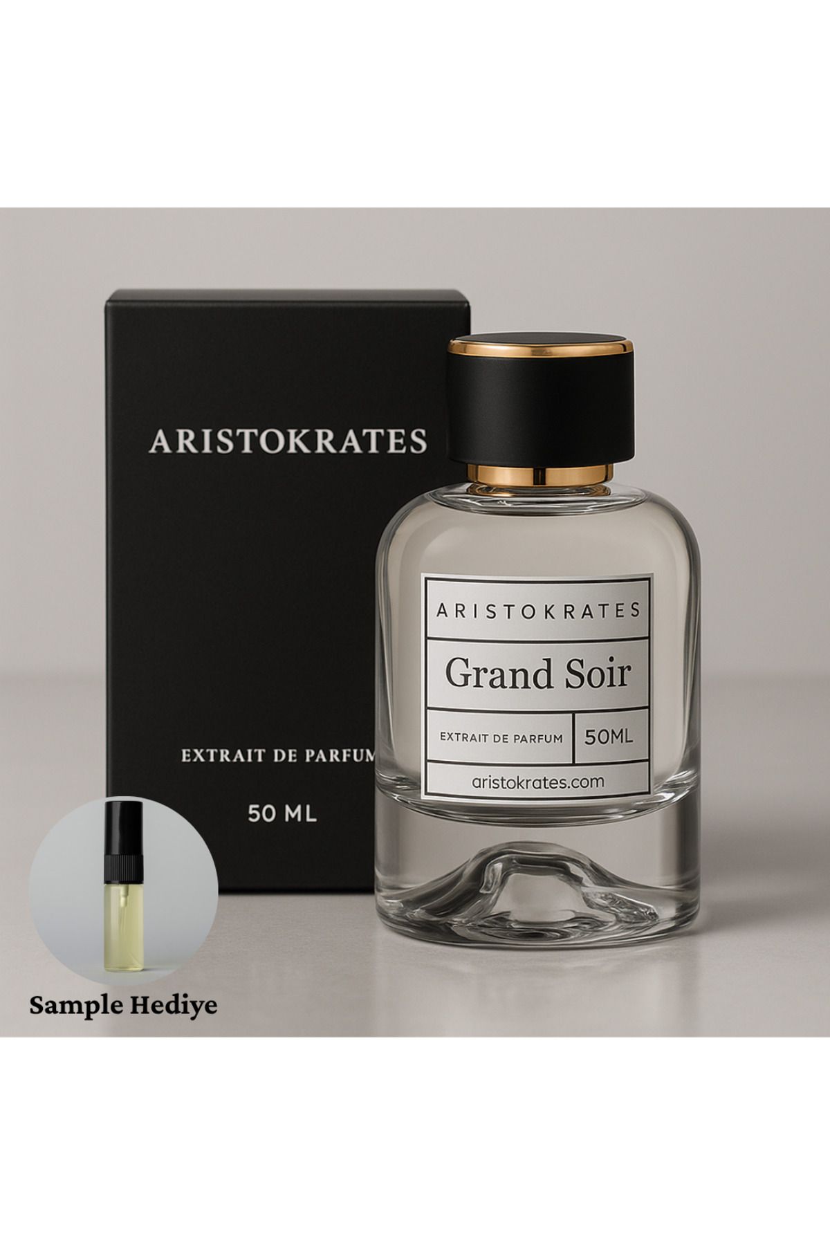 Aristokrates Grand Soir Unisex Parfüm – Kehribar ve Tonka ile Geceye Zarafet Katın