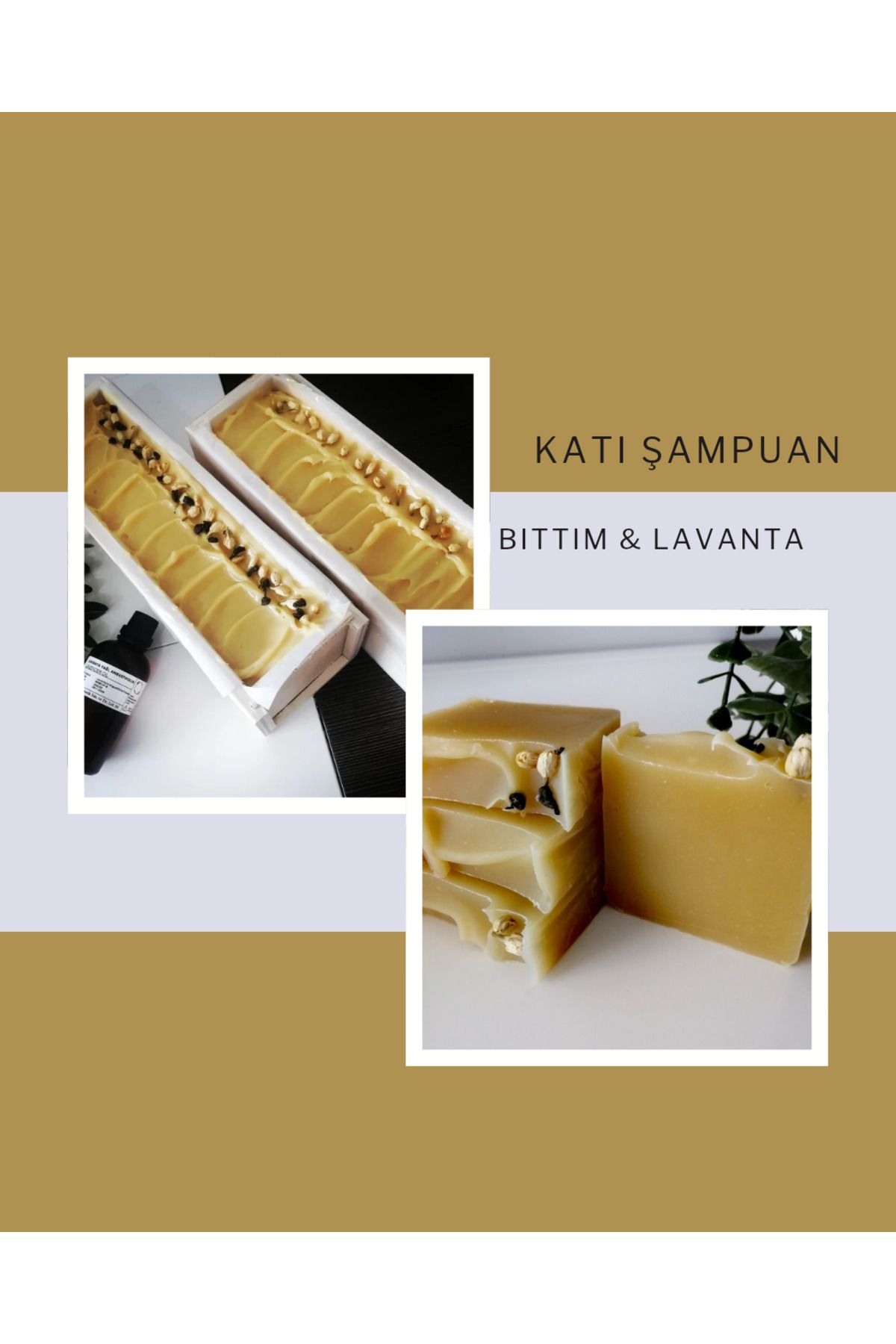 Leila Bıttım&Lavanta doğal el yapımı sabun