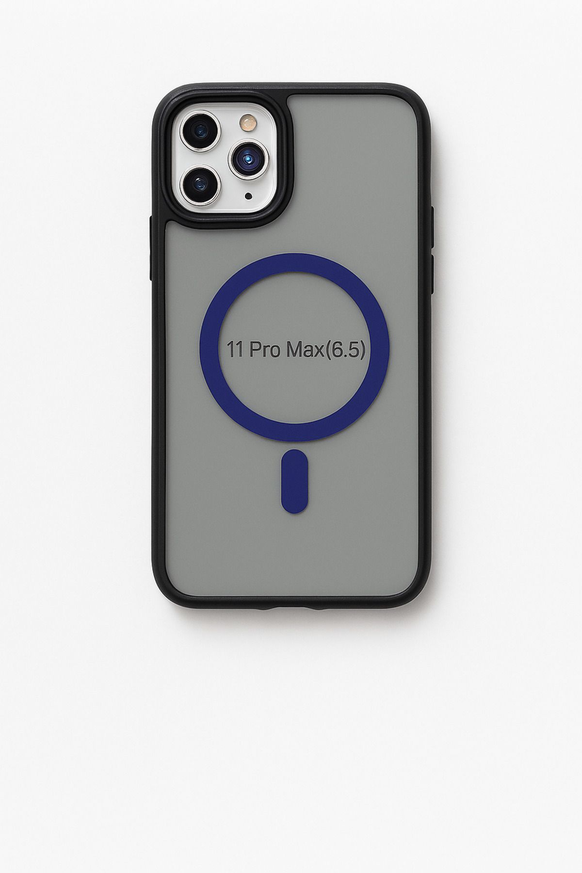 ADR Apple Iphone 11 Pro Max Kılıf Mat Magsafe Şarj Özellikli Darbe Önleyici Hassas Buton Yumuşak Kenar