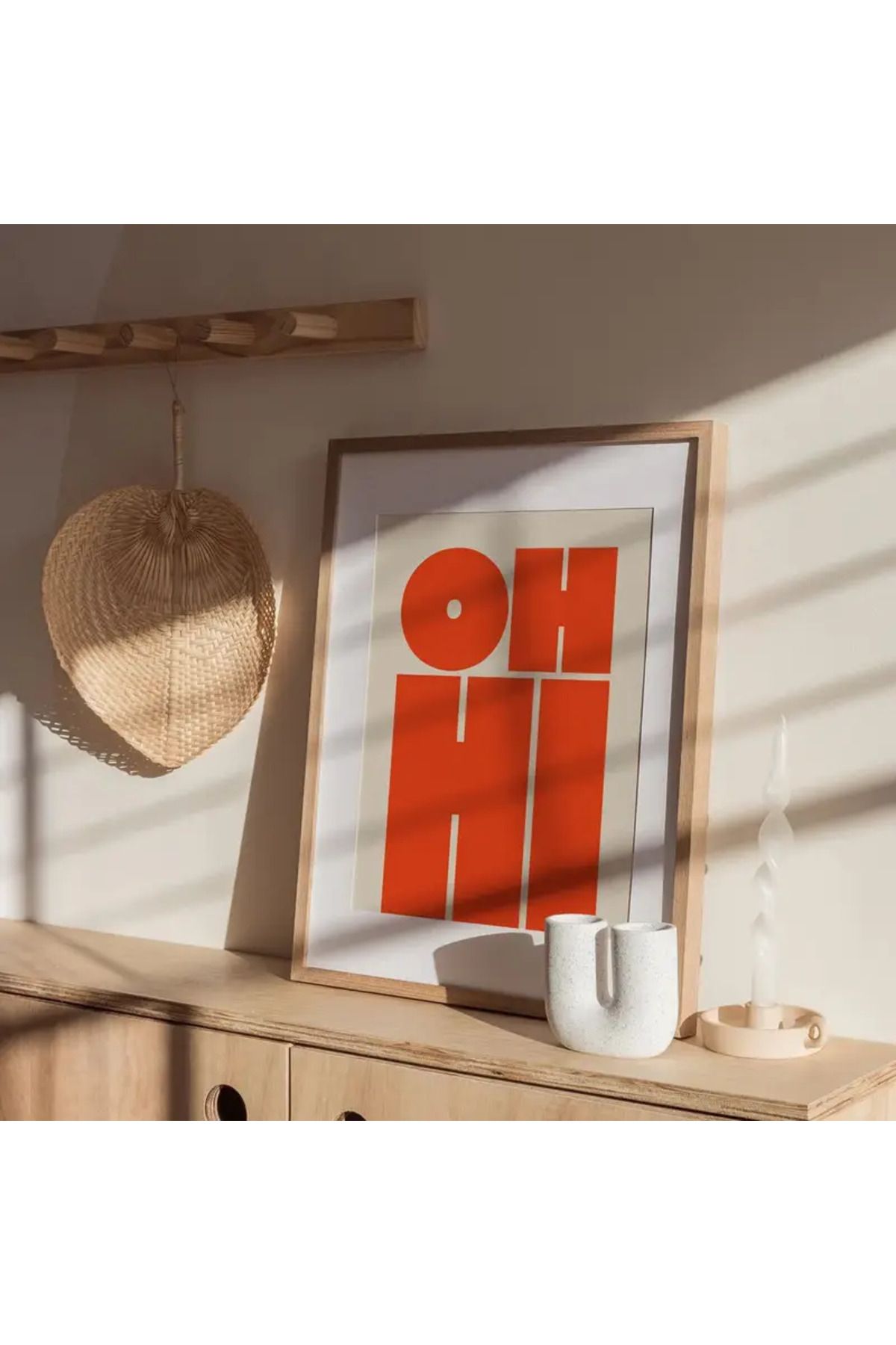 512 STORE Modern Dekor Estetik Duvar Yazı Çerçevesiz Tablo Poster 512 Store