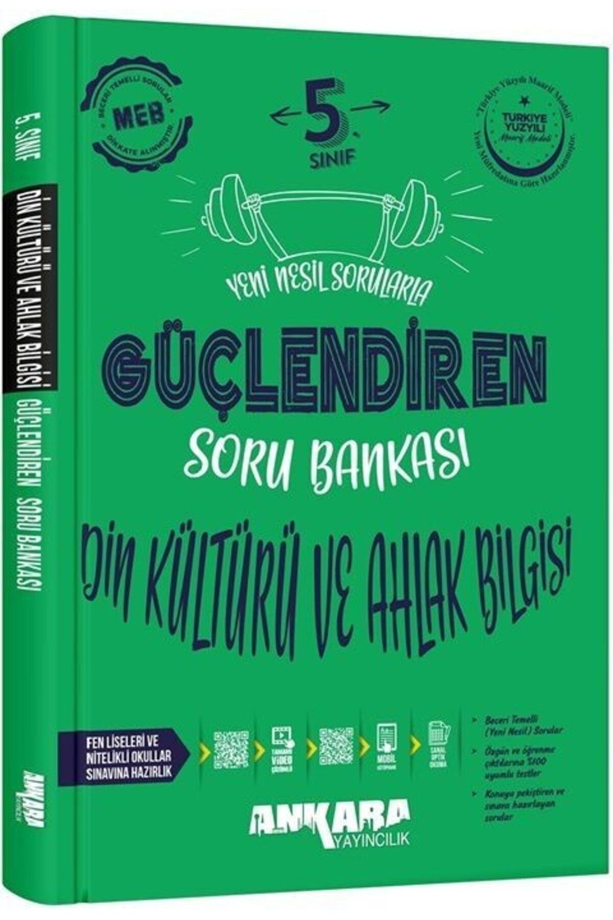 Ankara Kitap Merkezi 5. Sınıf Din Kültürü ve Ahlak Bilgisi Güçlendiren Soru Bankası Ankara Yayıncılık