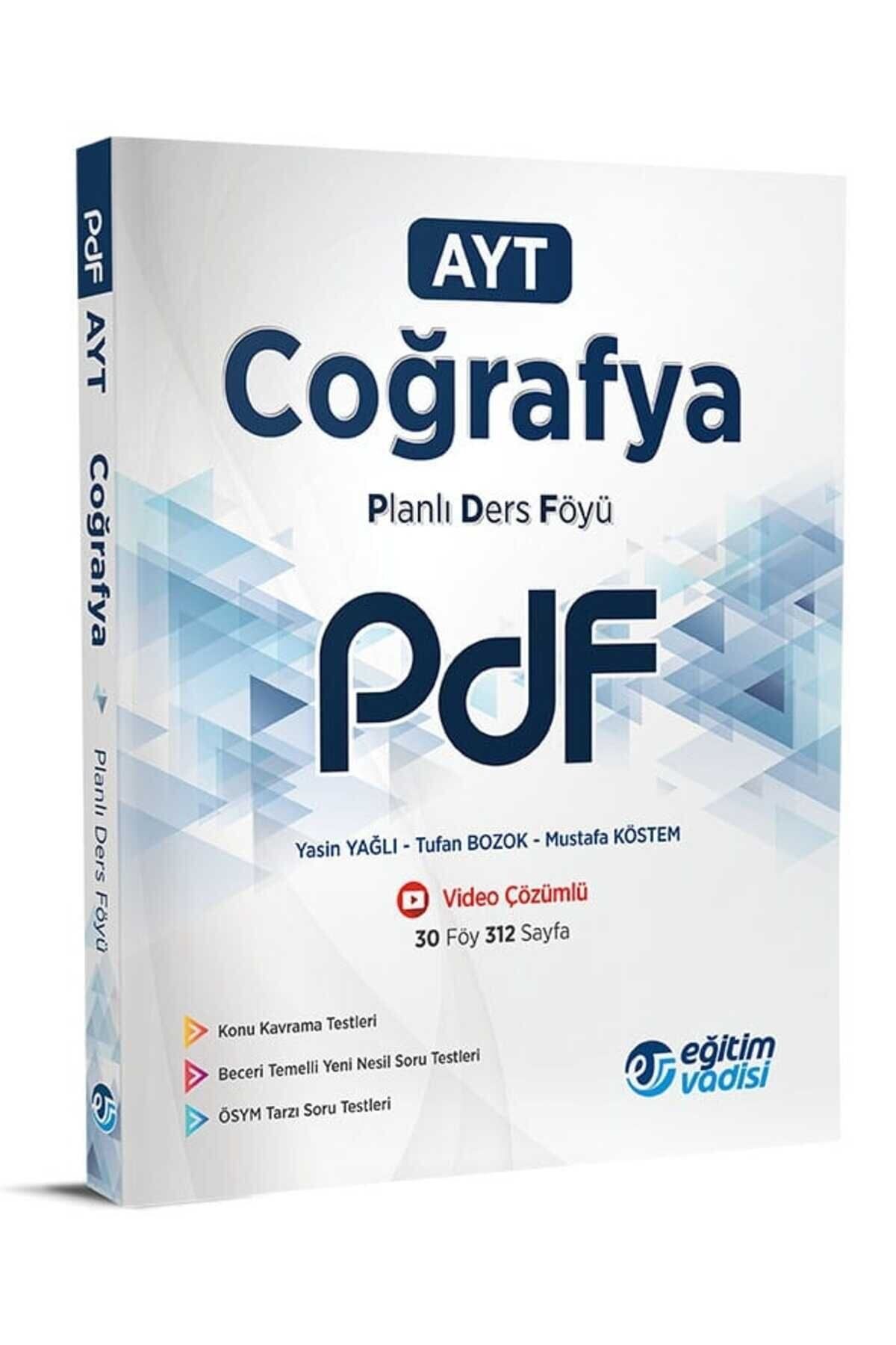 Evrensel İletişim Yayınları Eğitim Vadisi Ayt Coğrafya Planlı Ders Föyü (PDF) 2024