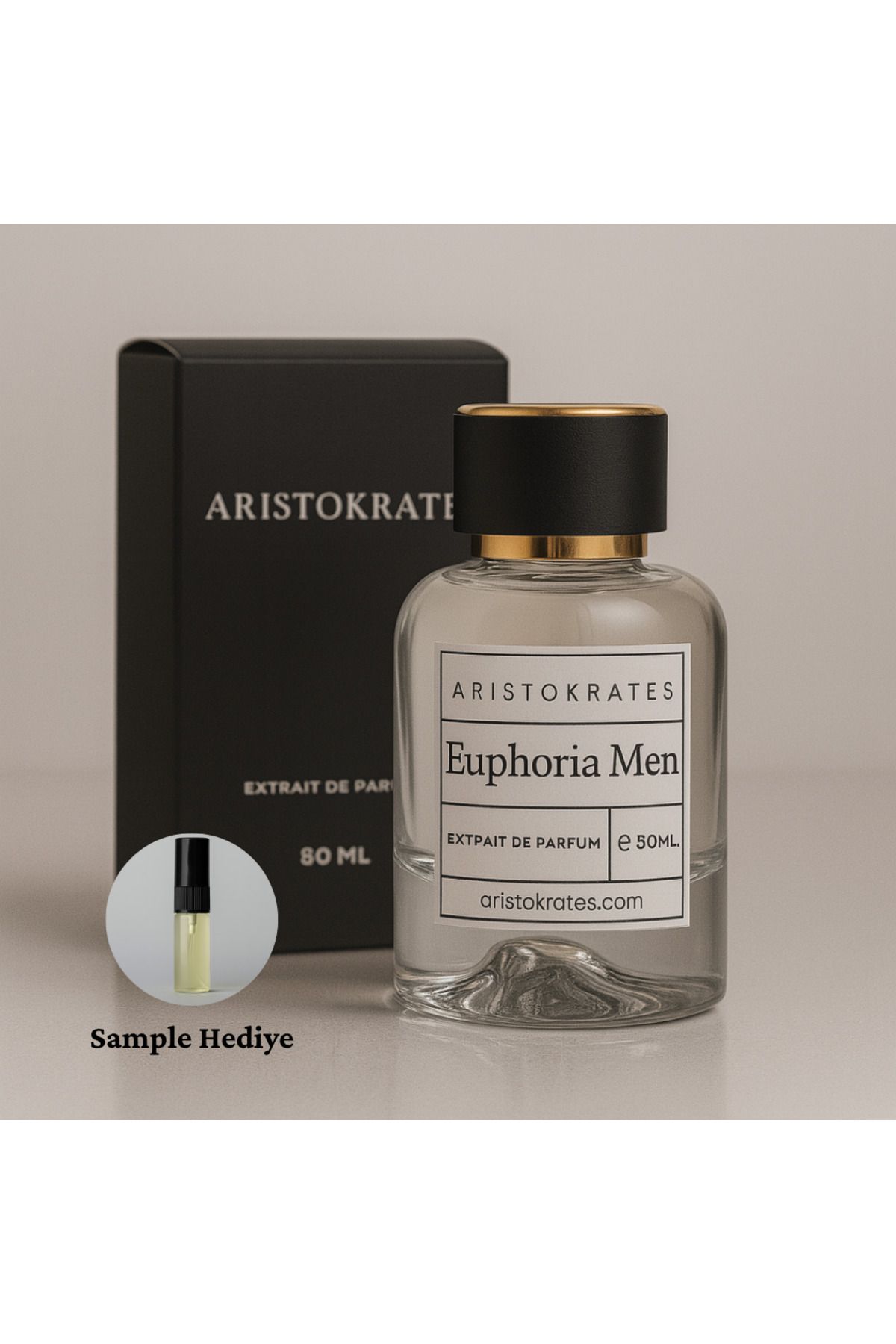 Aristokrates Euphoria Men Erkek Parfüm - Dört Mevsim İçin Baharatlı ve Maskülen Koku