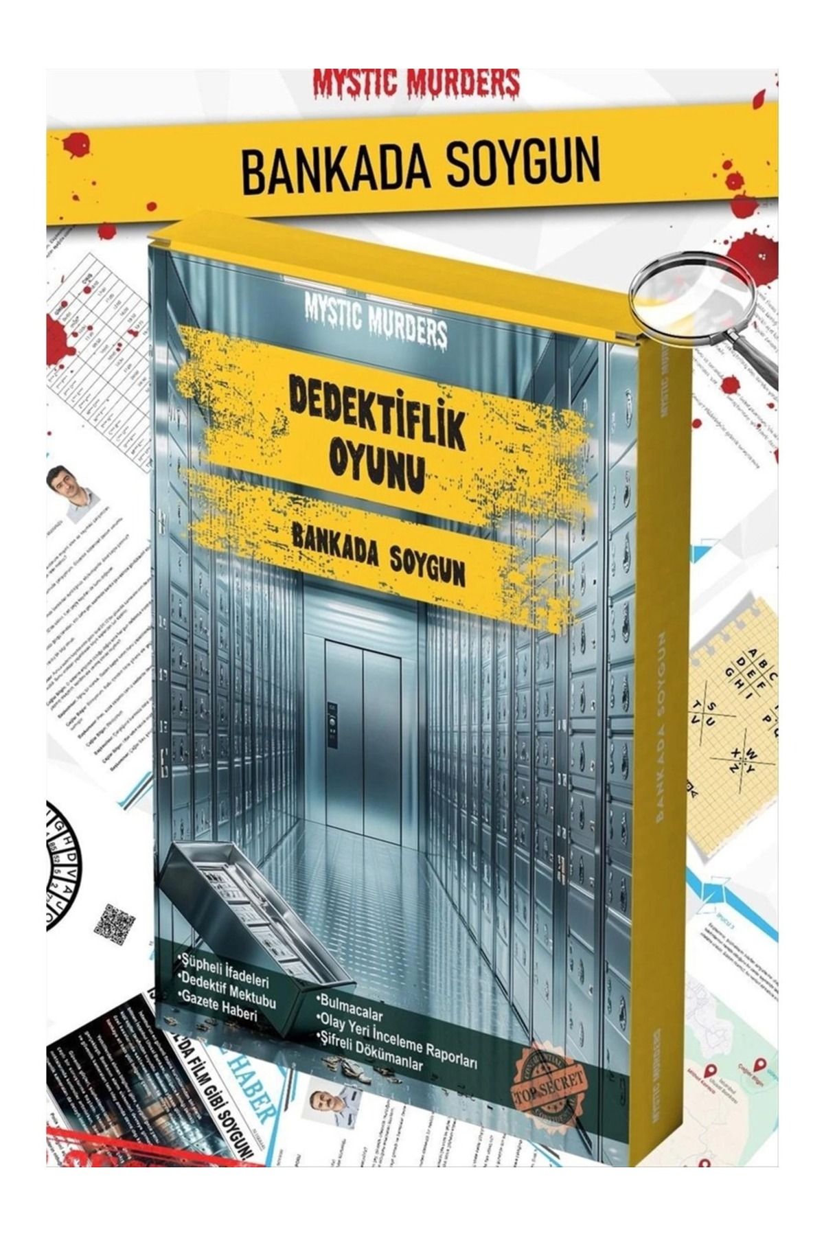 mihi hediyelik Bankada Soygun Dedektif Dava Çözme Oyunu