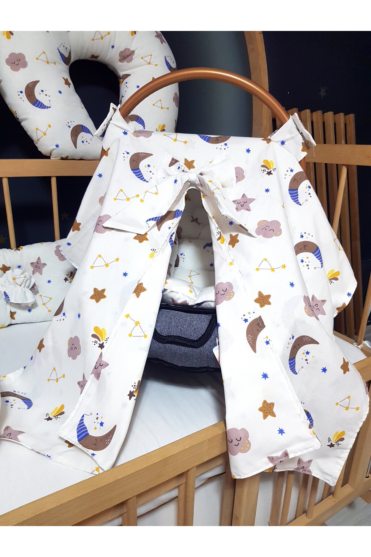 Baby Clime 7 Parça Bebek İhtiyaç Seti - Babynest, Emzirme Ürünleri ve Puset Takımı fotoğrafı 3 (önizleme)