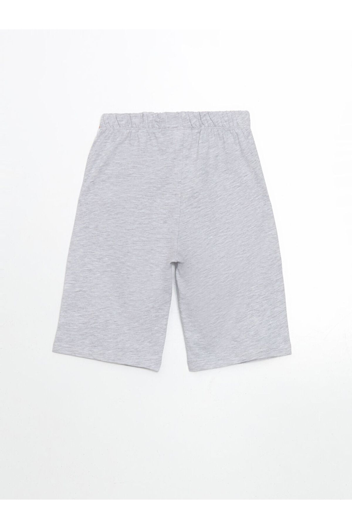 LC Waikiki-Lcw Boy's Elastic Waist Pajama Shorts 2-Pack 5