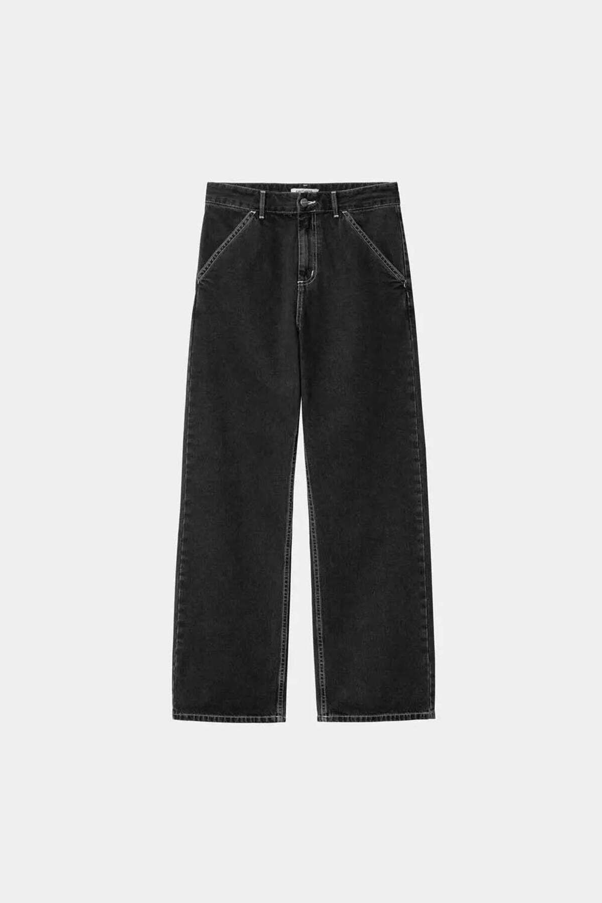 American Rag Cie 100% Pamuk 'Norco' Denim Siyah Basit Pantolon - Konforlu ve Şık