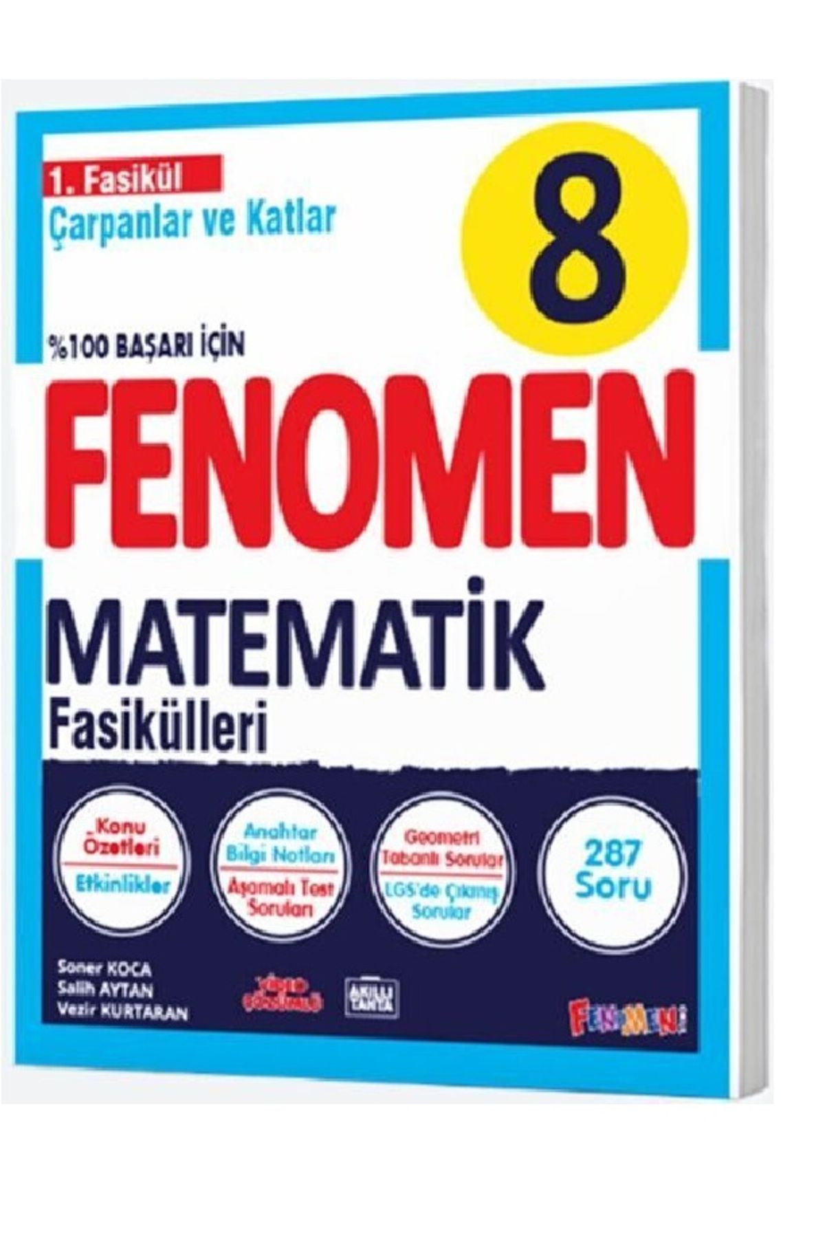 Evrensel İletişim Yayınları Fenomen 8. Sınıf Lgs Matematik 1. Fasikül Konu Özetli Soru Bankası