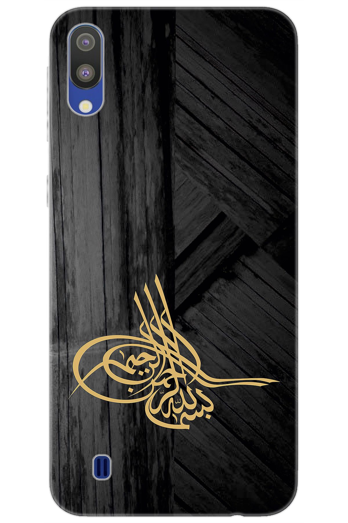 Ceppare Samsung Galaxy M10 (SM-M105F) Uyumlu Kılıf Desen Baskılı Silikon Tuğra Tasarım STK:374 CP-bxOfxdQ