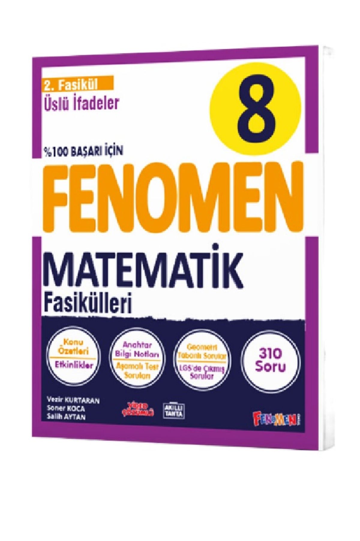 Evrensel İletişim Yayınları Fenomen 8. Sınıf Lgs Matematik 2. Fasikül Konu Özetli Soru Bankası