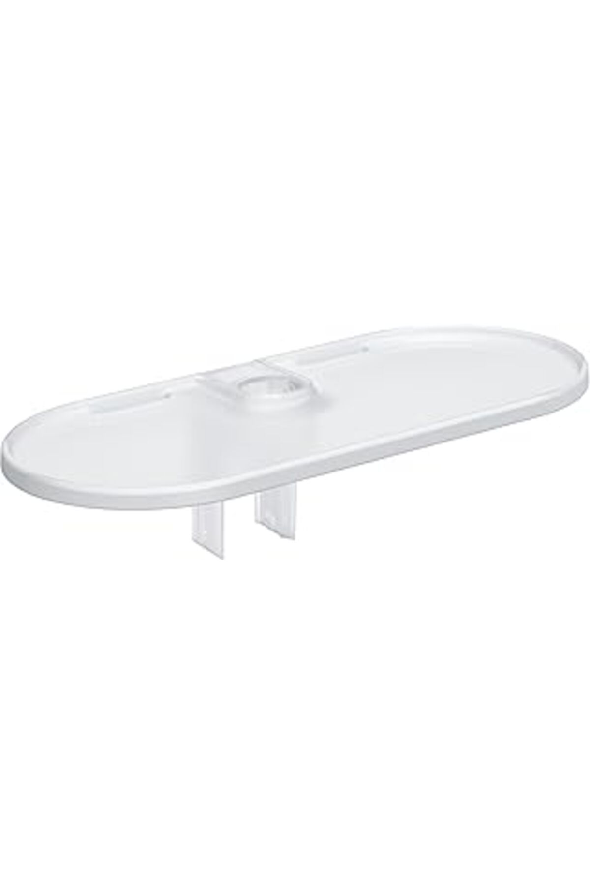 Mu Art Ahşap Vitalio Universal Sabunluk, 22 Mm Sürgülü Raylar Ile Uyumlu Raf, Duş Ve Banyo Aksesuarları, Akrilik